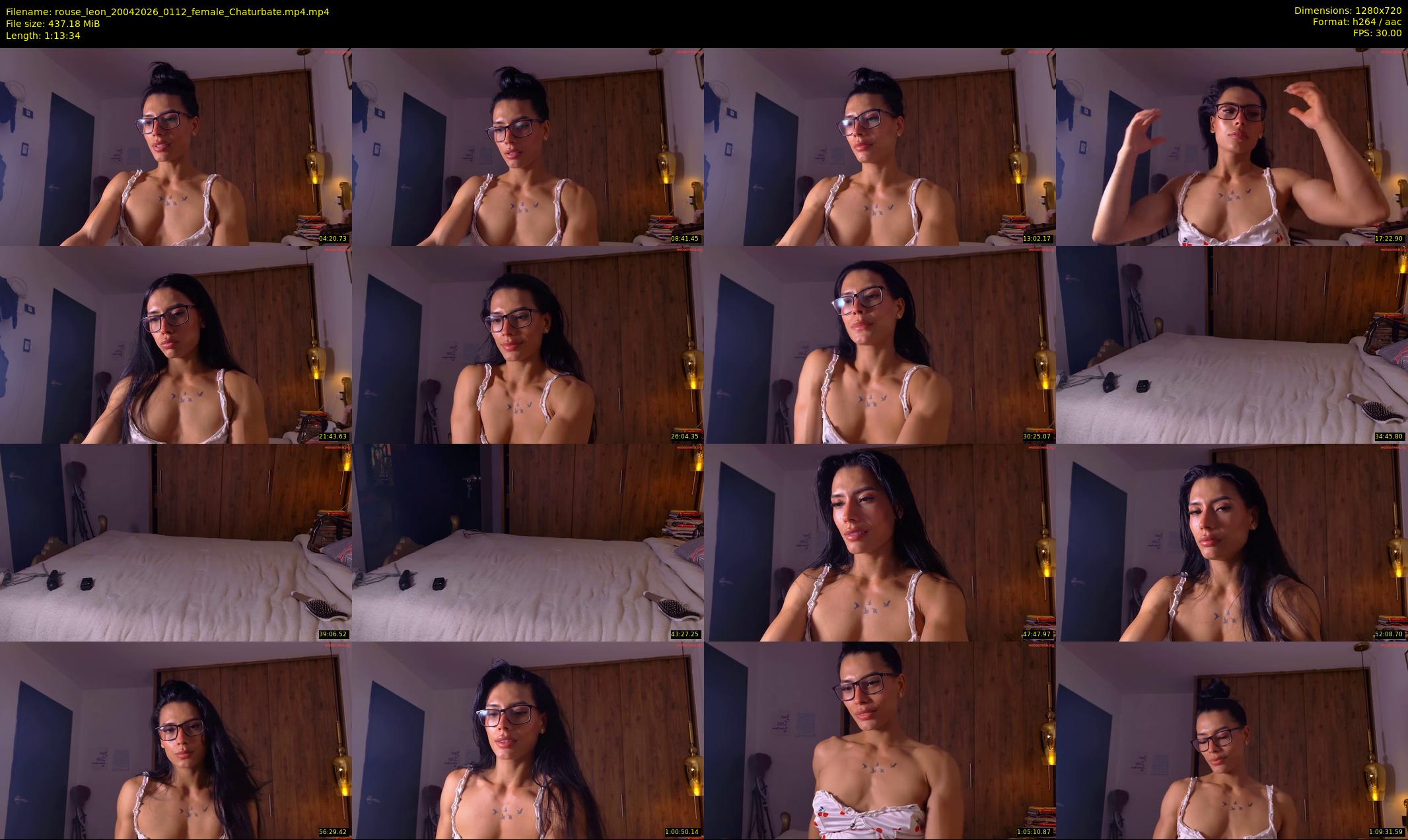 rouse_leon — 74 minute Chaturbate female cam show recording, 720p, Apr 20, 2026