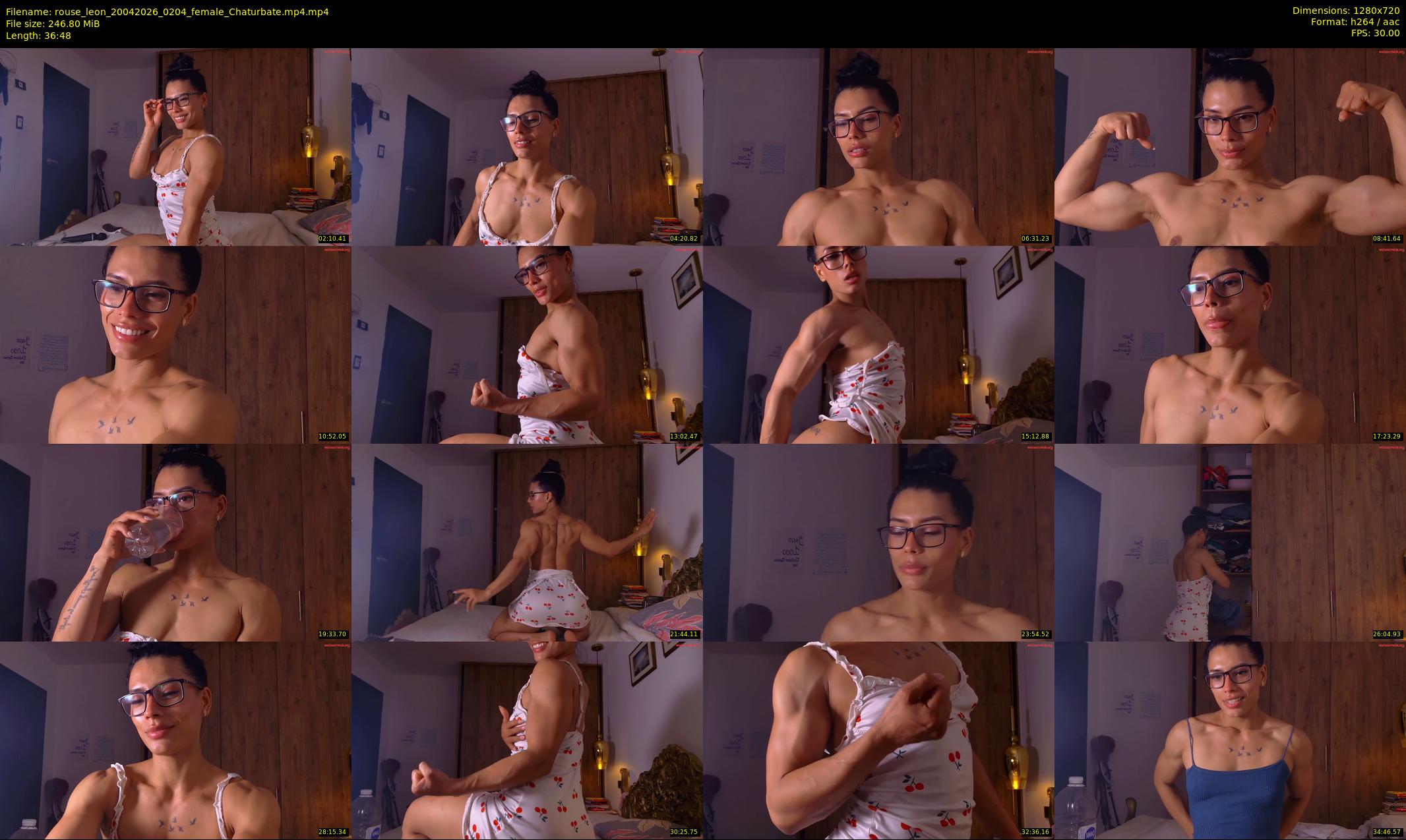 rouse_leon — 37 minute Chaturbate female cam show recording, 720p, Apr 20, 2026