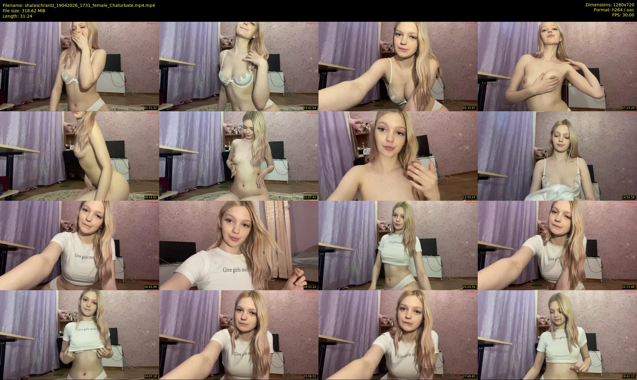 shalaschrantz — 32 minute Chaturbate female cam show recording, 720p, Apr 19, 2026