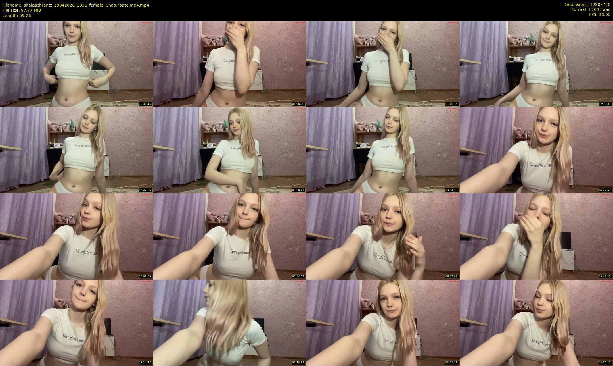 shalaschrantz — 10 minute Chaturbate female cam show recording, 720p, Apr 19, 2026