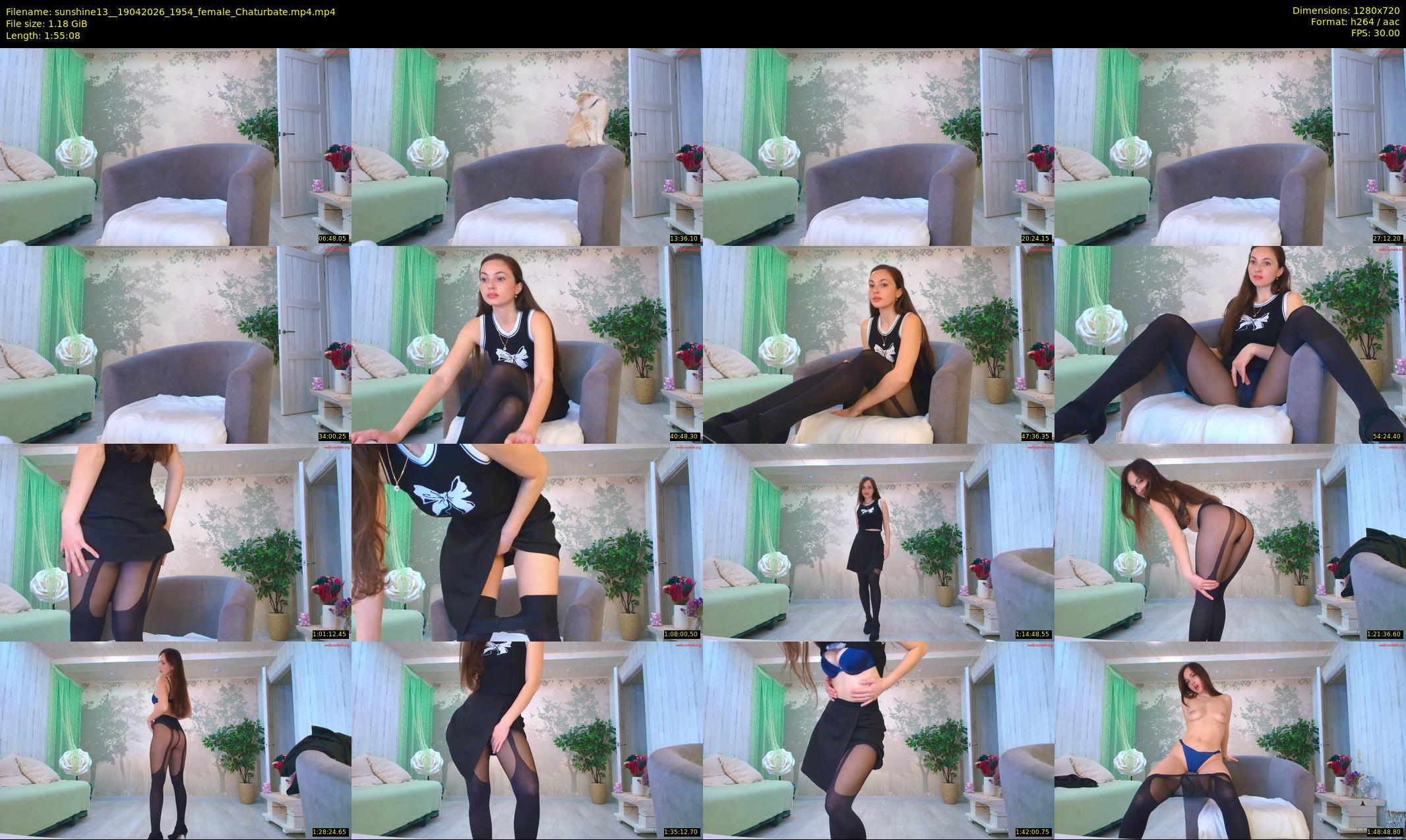 sunshine13_ — 116 minute Chaturbate female cam show recording, 720p, Apr 19, 2026