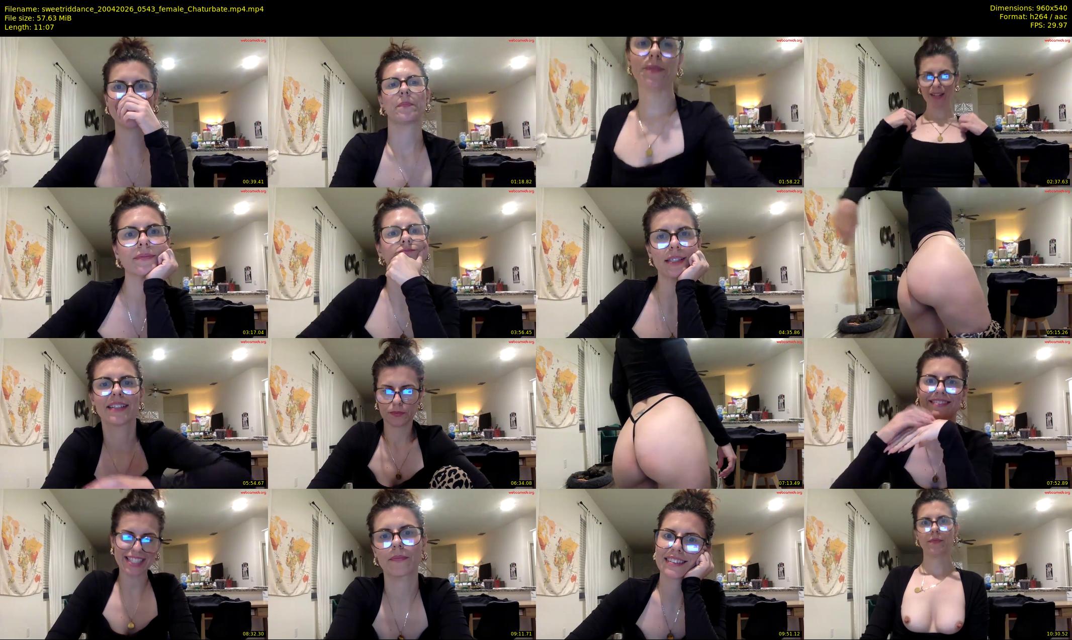 sweetriddance — 12 minute Chaturbate female cam show recording, 480p, Apr 20, 2026