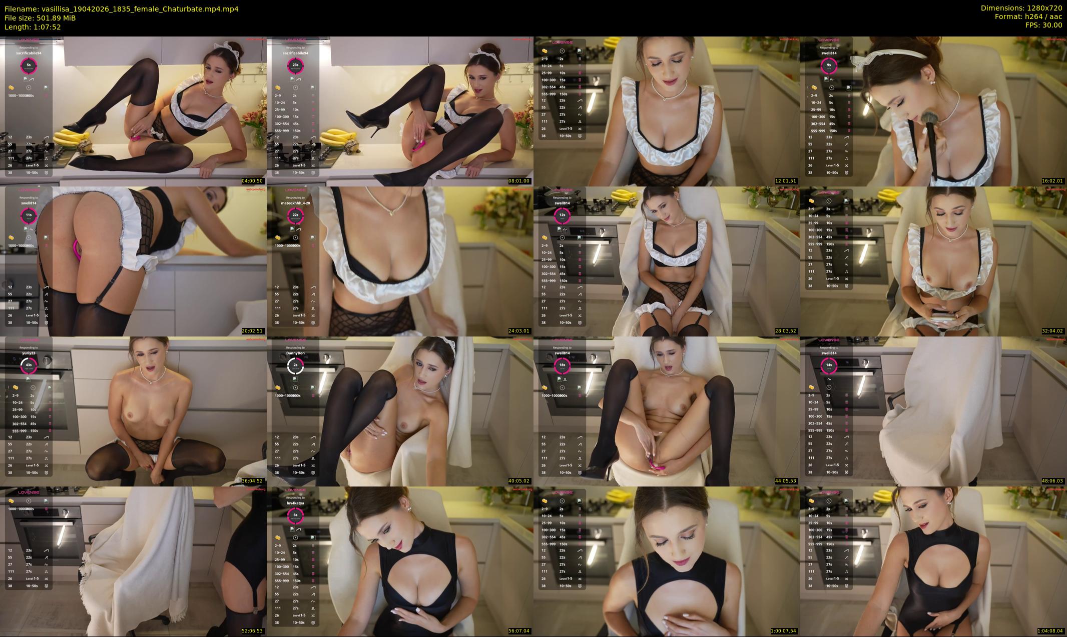 vasillisa — 68 minute Chaturbate female cam show recording, 720p, Apr 19, 2026