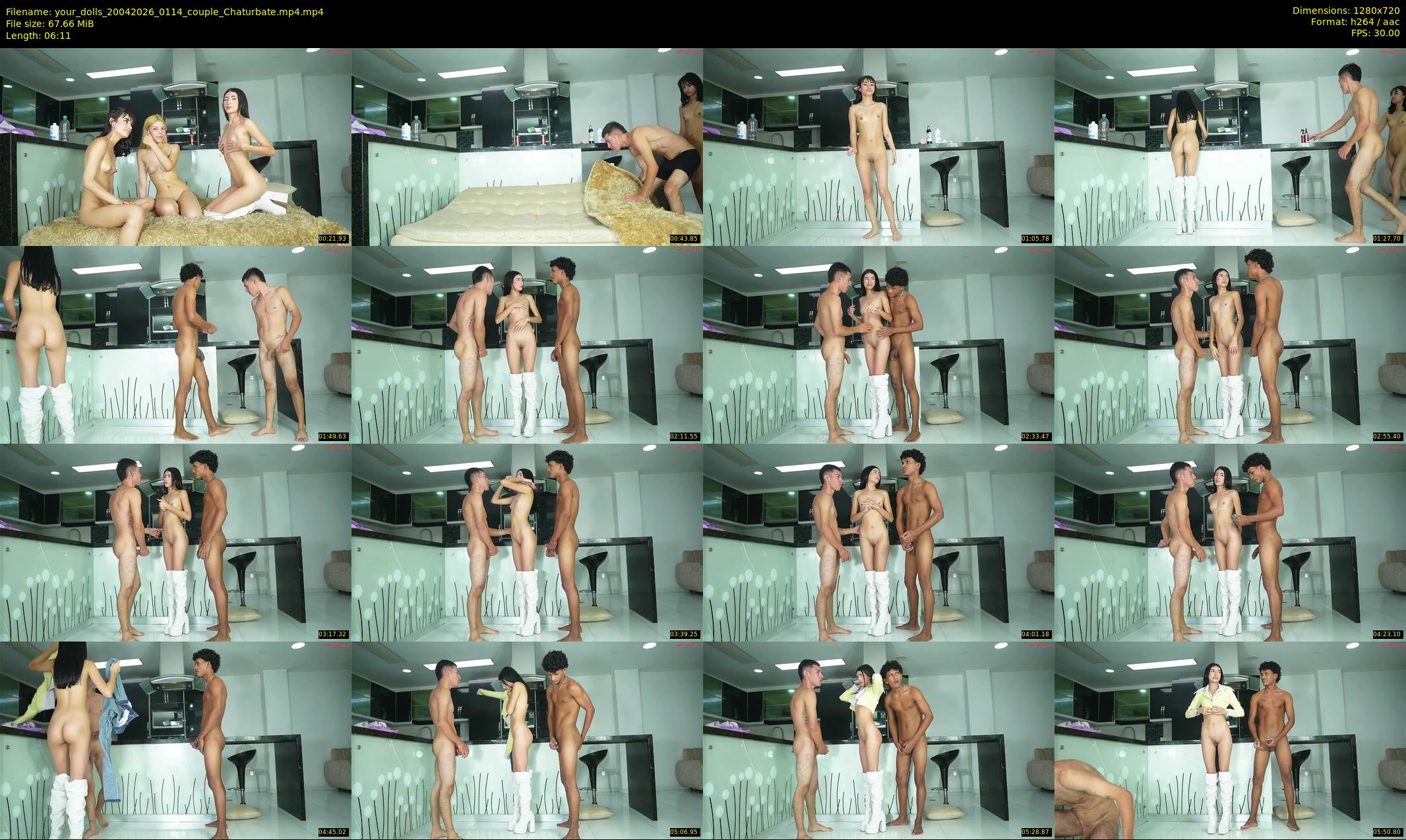 your_dolls — 7 minute Chaturbate couple cam show recording, 720p, Apr 20, 2026