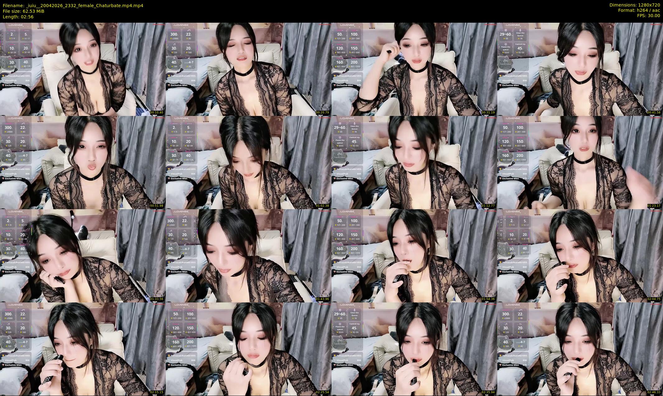 _iuiu_ — 3 minute Chaturbate female cam show recording, 720p, Apr 20, 2026