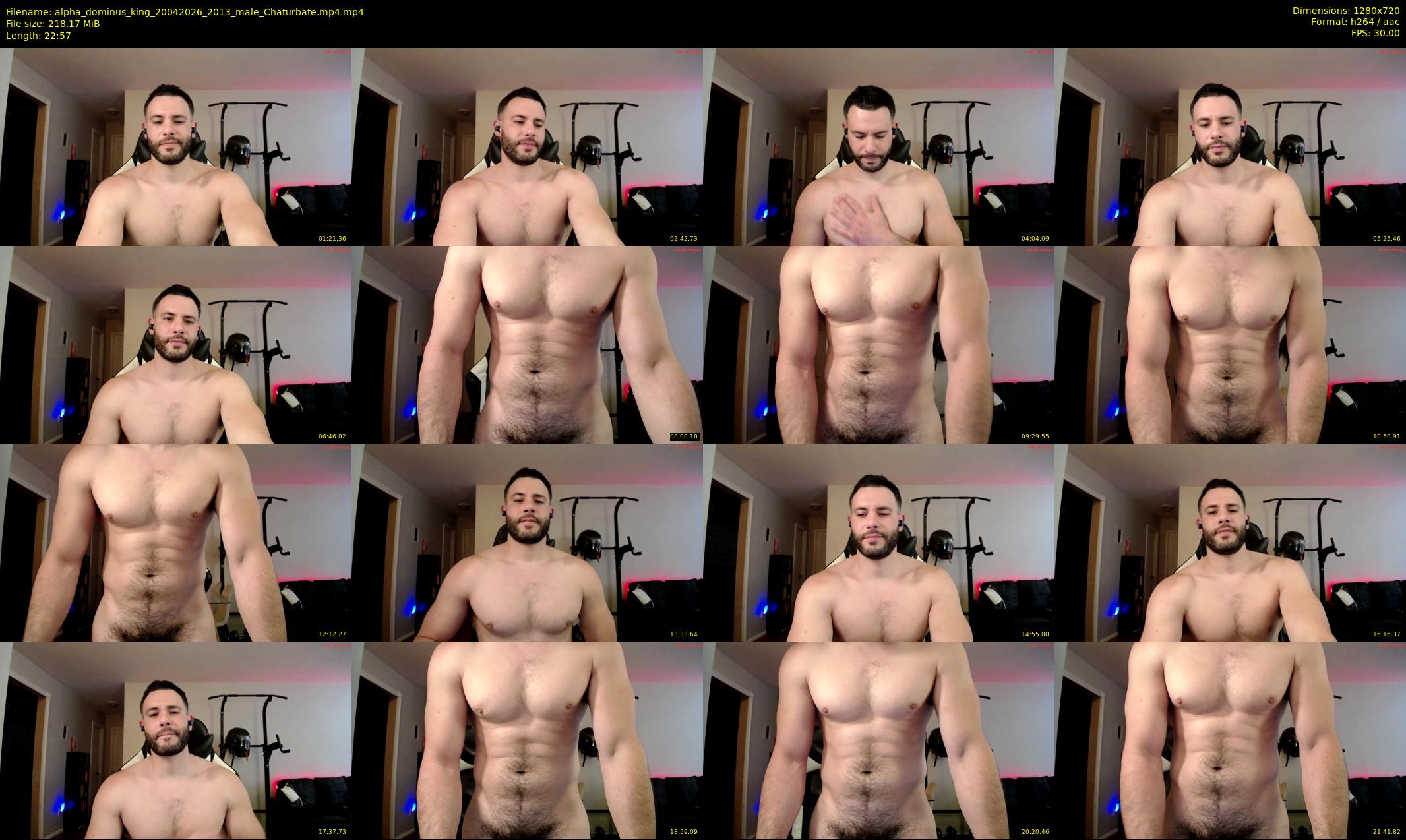 alpha_dominus_king — 23 minute Chaturbate male cam show recording, 720p, Apr 20, 2026