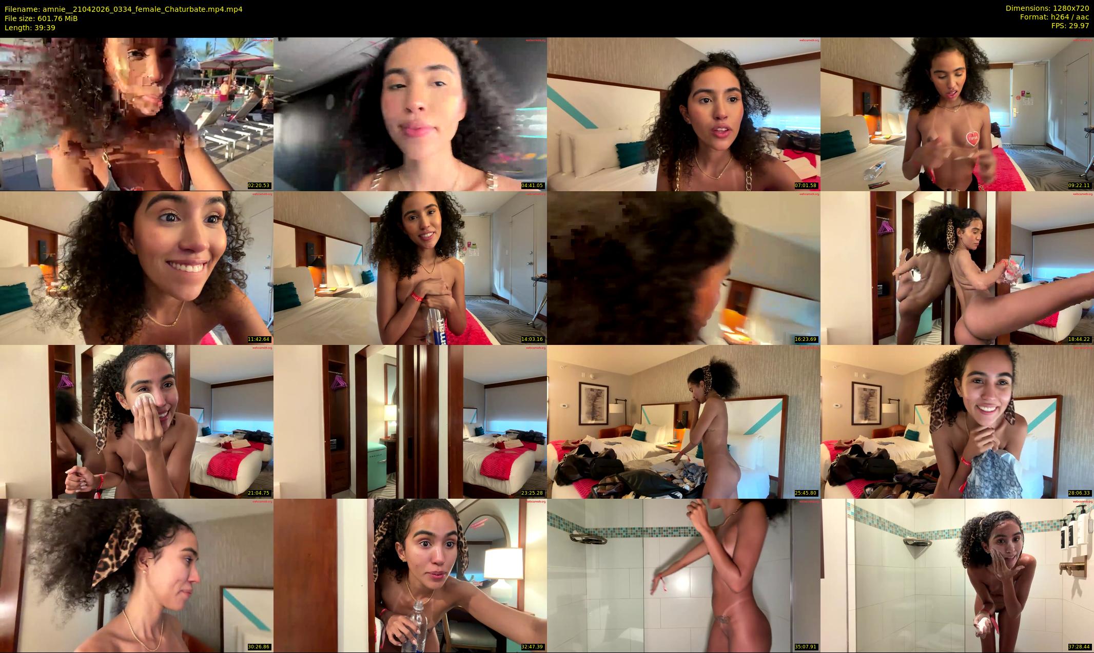 amnie_ — 40 minute Chaturbate female cam show recording, 720p, Apr 21, 2026