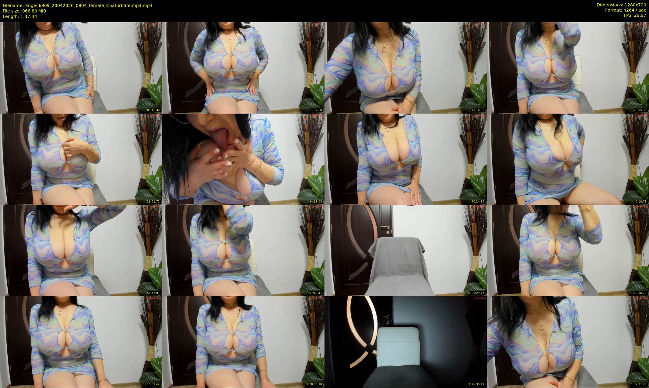 angell6969 — 98 minute Chaturbate female cam show recording, 720p, Apr 20, 2026