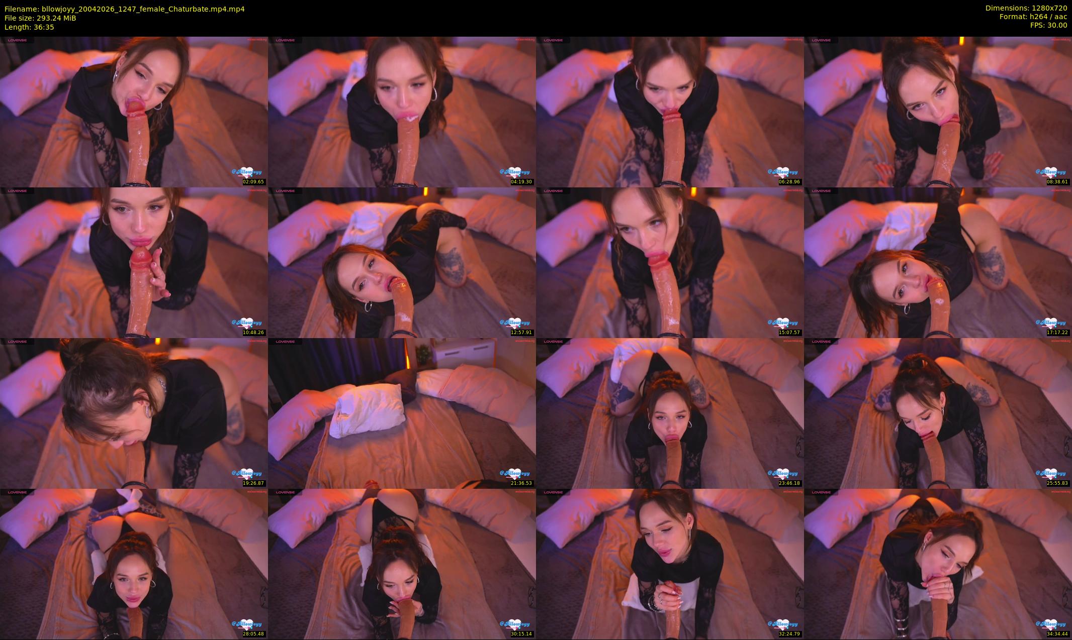 bllowjoyy — 37 minute Chaturbate female cam show recording, 720p, Apr 20, 2026