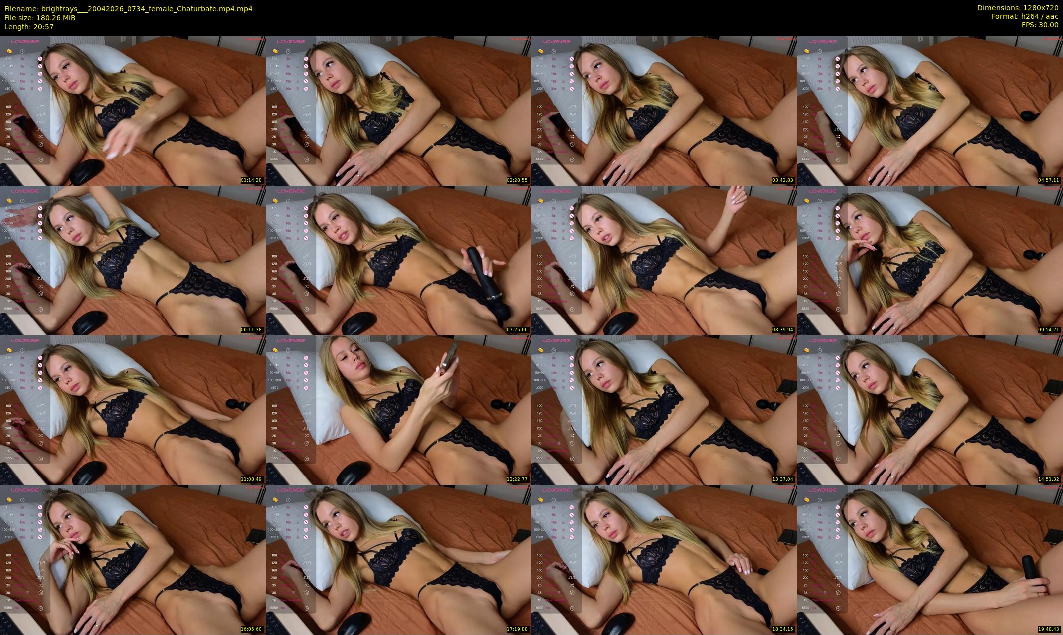 brightrays__ — 21 minute Chaturbate female cam show recording, 720p, Apr 20, 2026
