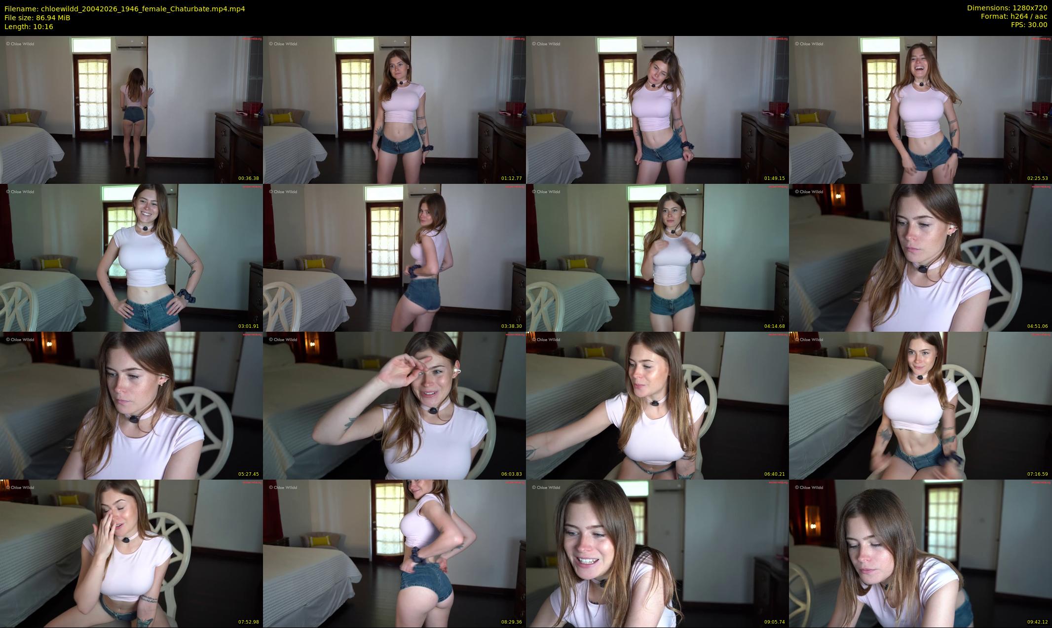 chloewildd — 11 minute Chaturbate female cam show recording, 720p, Apr 20, 2026