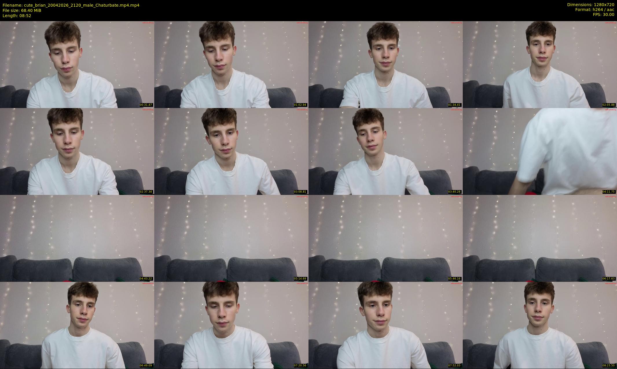 cute_brian — 9 minute Chaturbate male cam show recording, 720p, Apr 20, 2026
