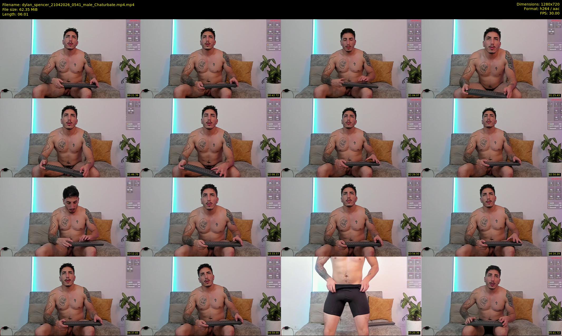 dylan_spencer — 7 minute Chaturbate male cam show recording, 720p, Apr 21, 2026