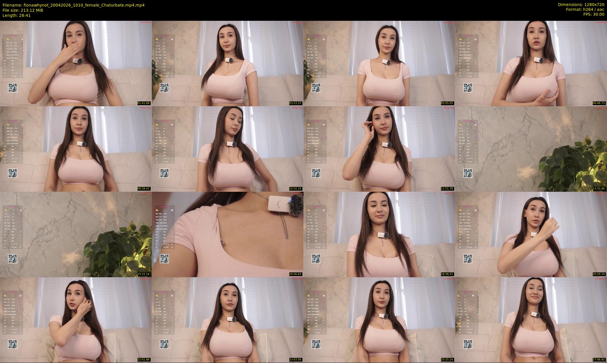 fionawhynot — 29 minute Chaturbate female cam show recording, 720p, Apr 20, 2026