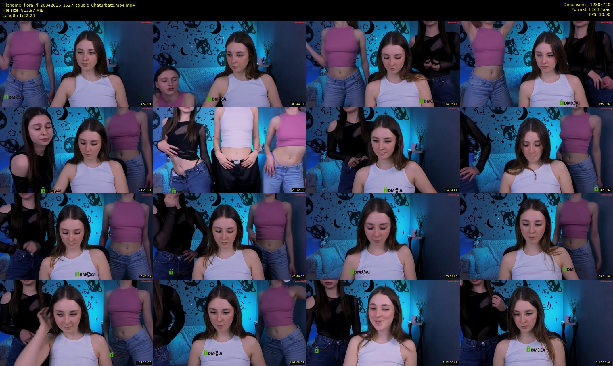 flora_ri — 83 minute Chaturbate female cam show recording, 720p, Apr 20, 2026