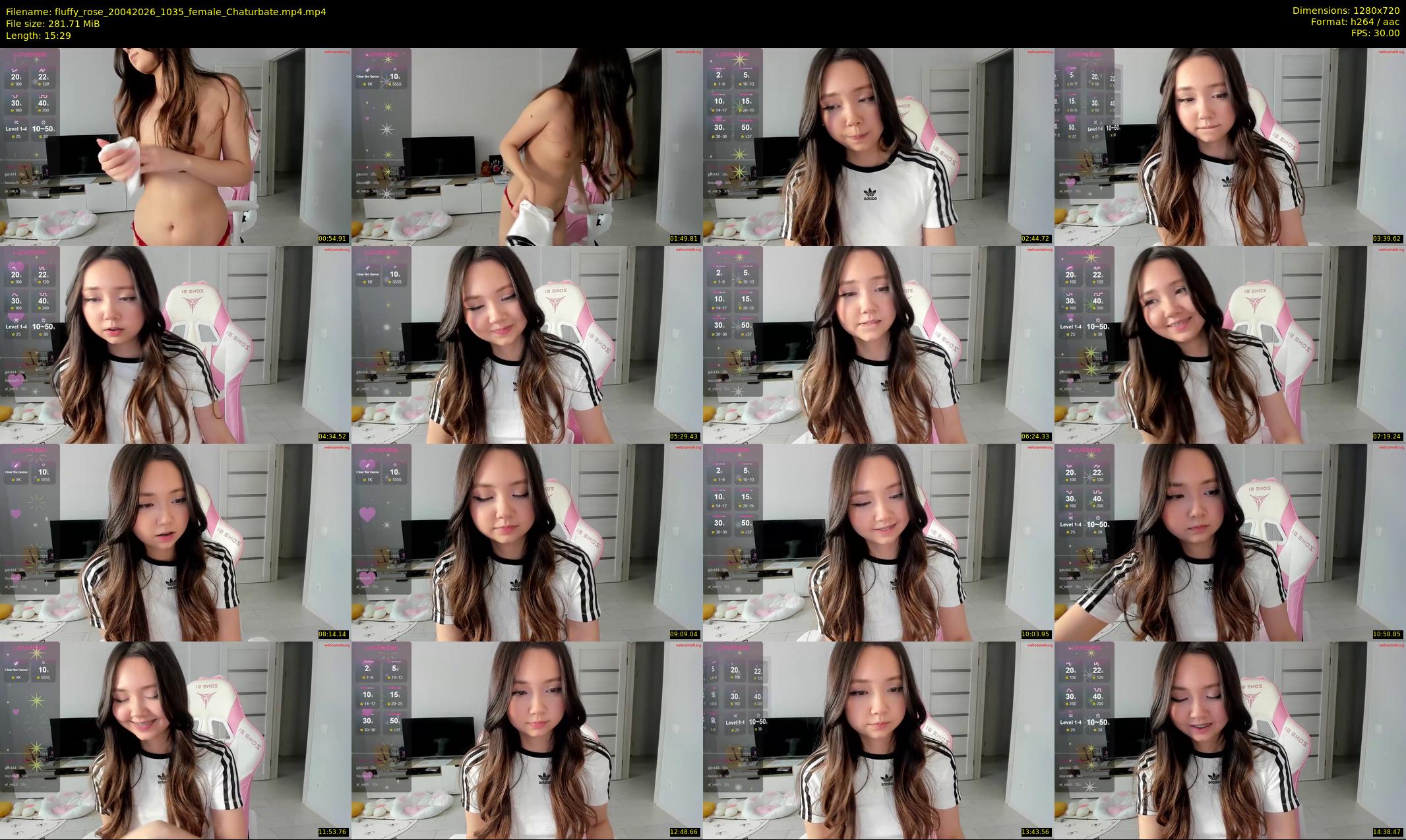 fluffy_rose — 16 minute Chaturbate female cam show recording, 720p, Apr 20, 2026