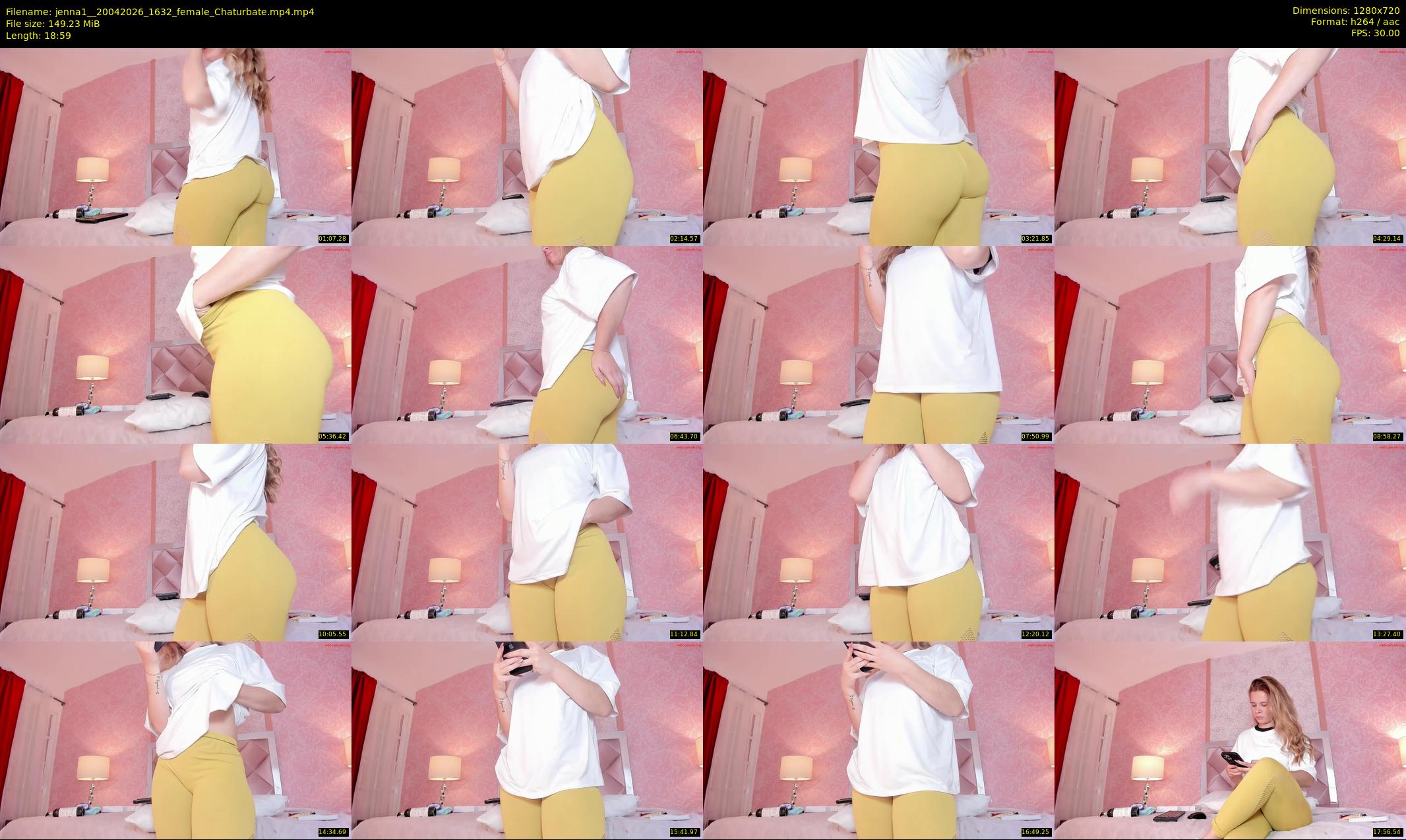 jenna1_ — 19 minute Chaturbate female cam show recording, 720p, Apr 20, 2026