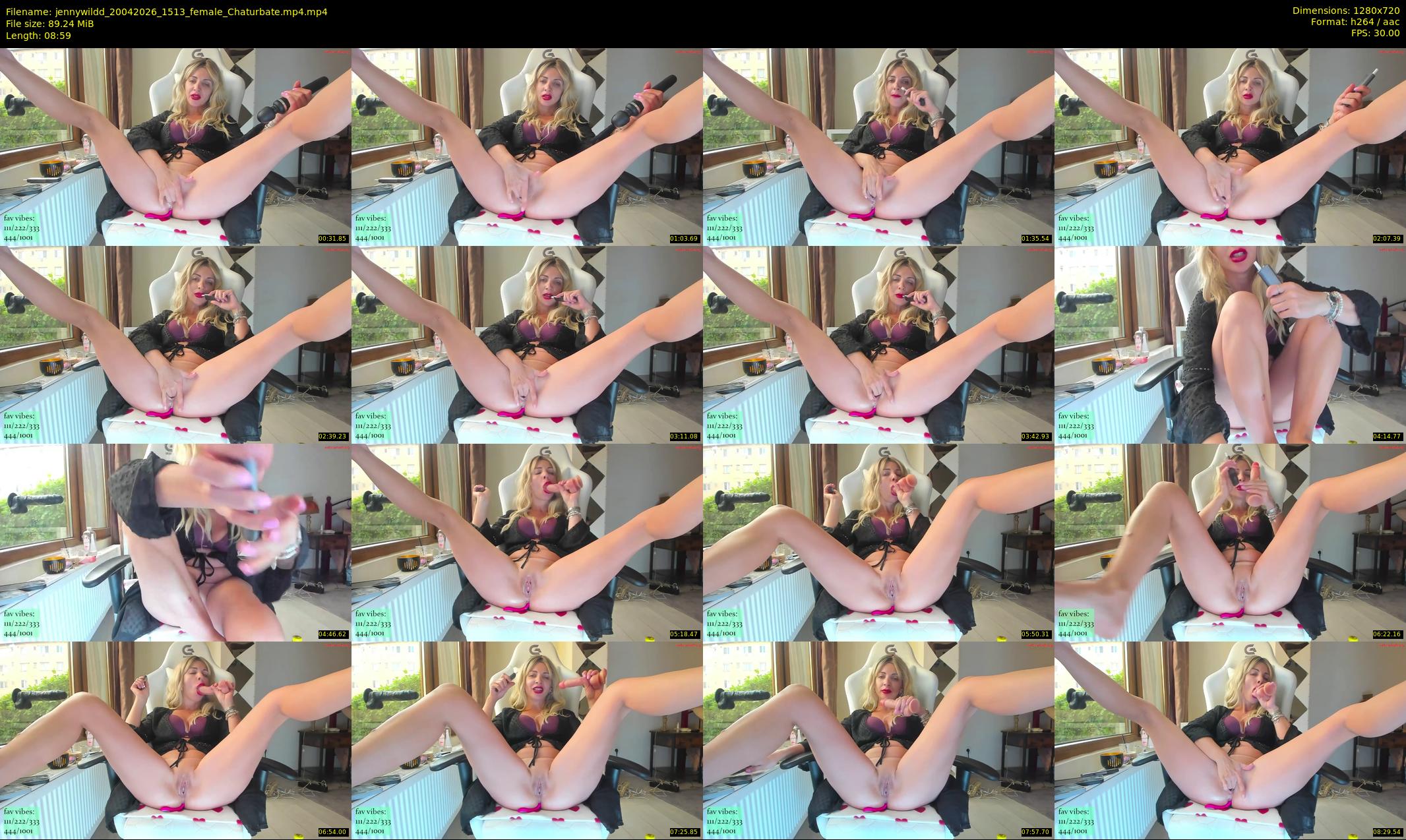 jennywildd — 9 minute Chaturbate female cam show recording, 720p, Apr 20, 2026