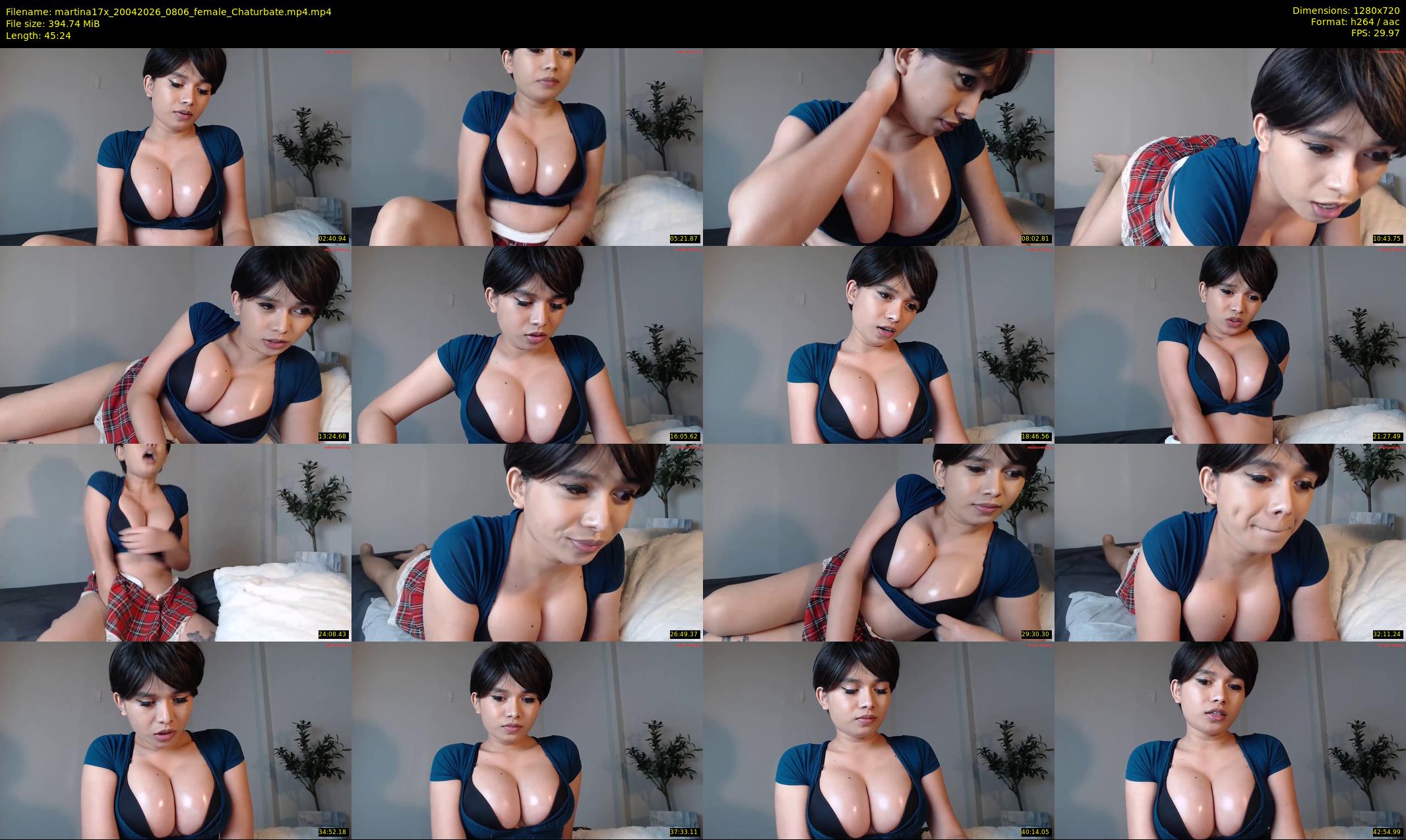 martina17x — 46 minute Chaturbate female cam show recording, 720p, Apr 20, 2026