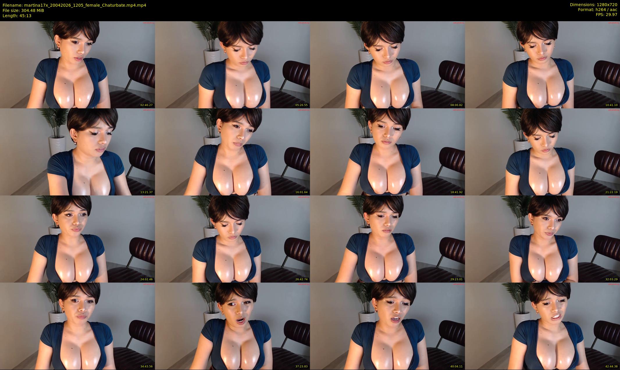 martina17x — 46 minute Chaturbate female cam show recording, 720p, Apr 20, 2026