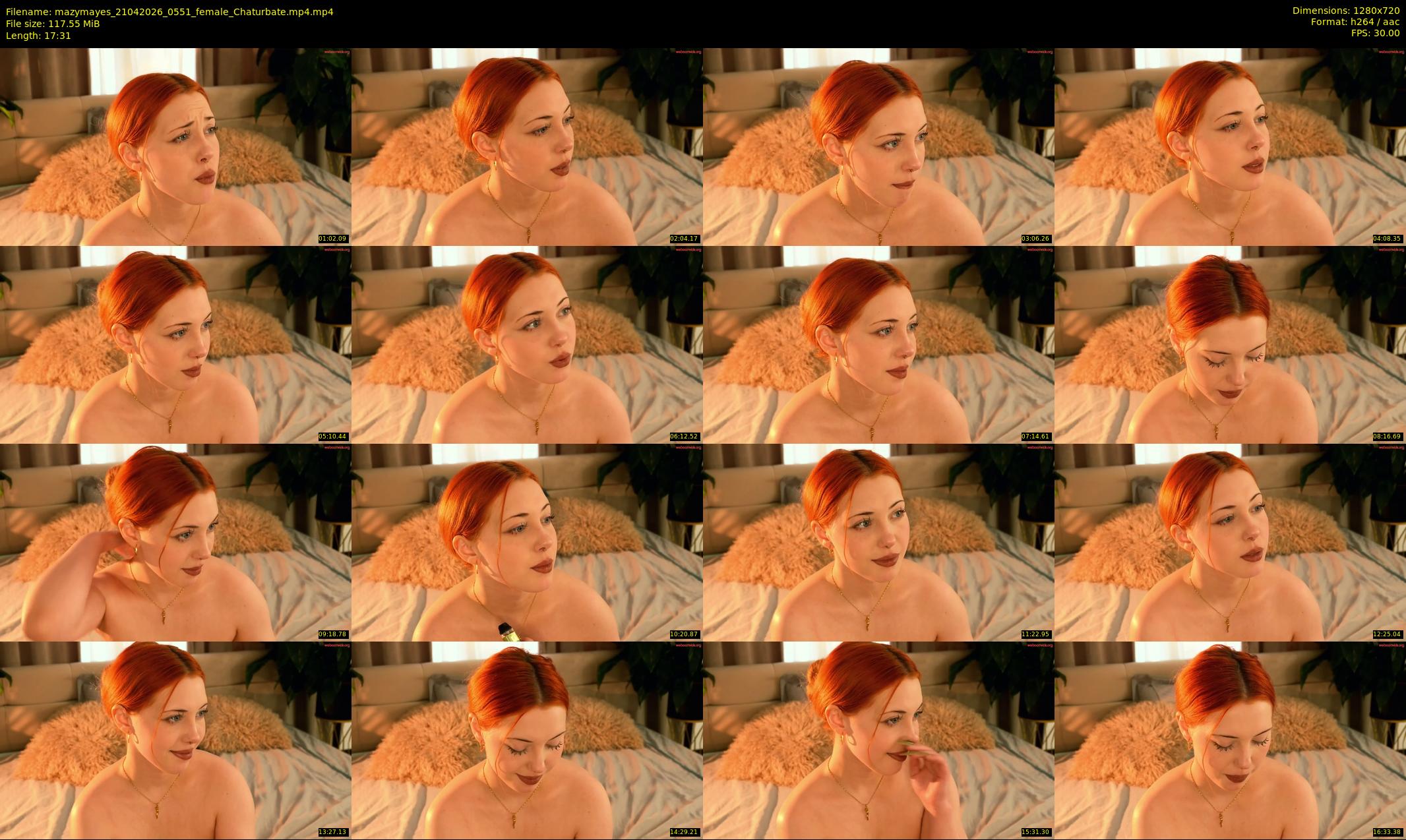 mazymayes — 18 minute Chaturbate female cam show recording, 720p, Apr 21, 2026