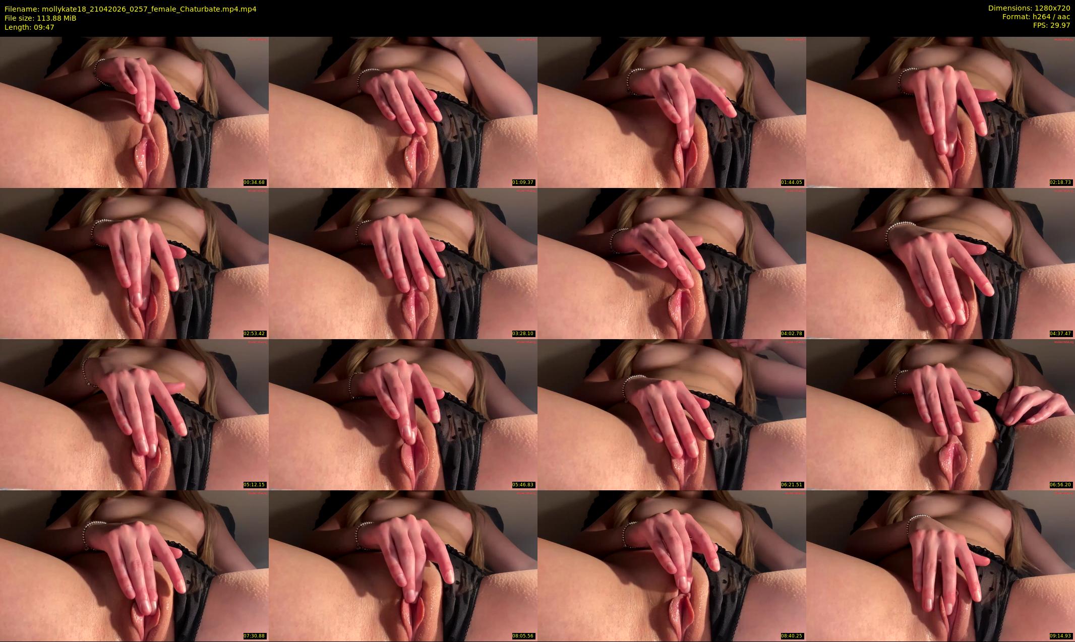 mollykate18 — 10 minute Chaturbate female cam show recording, 720p, Apr 21, 2026