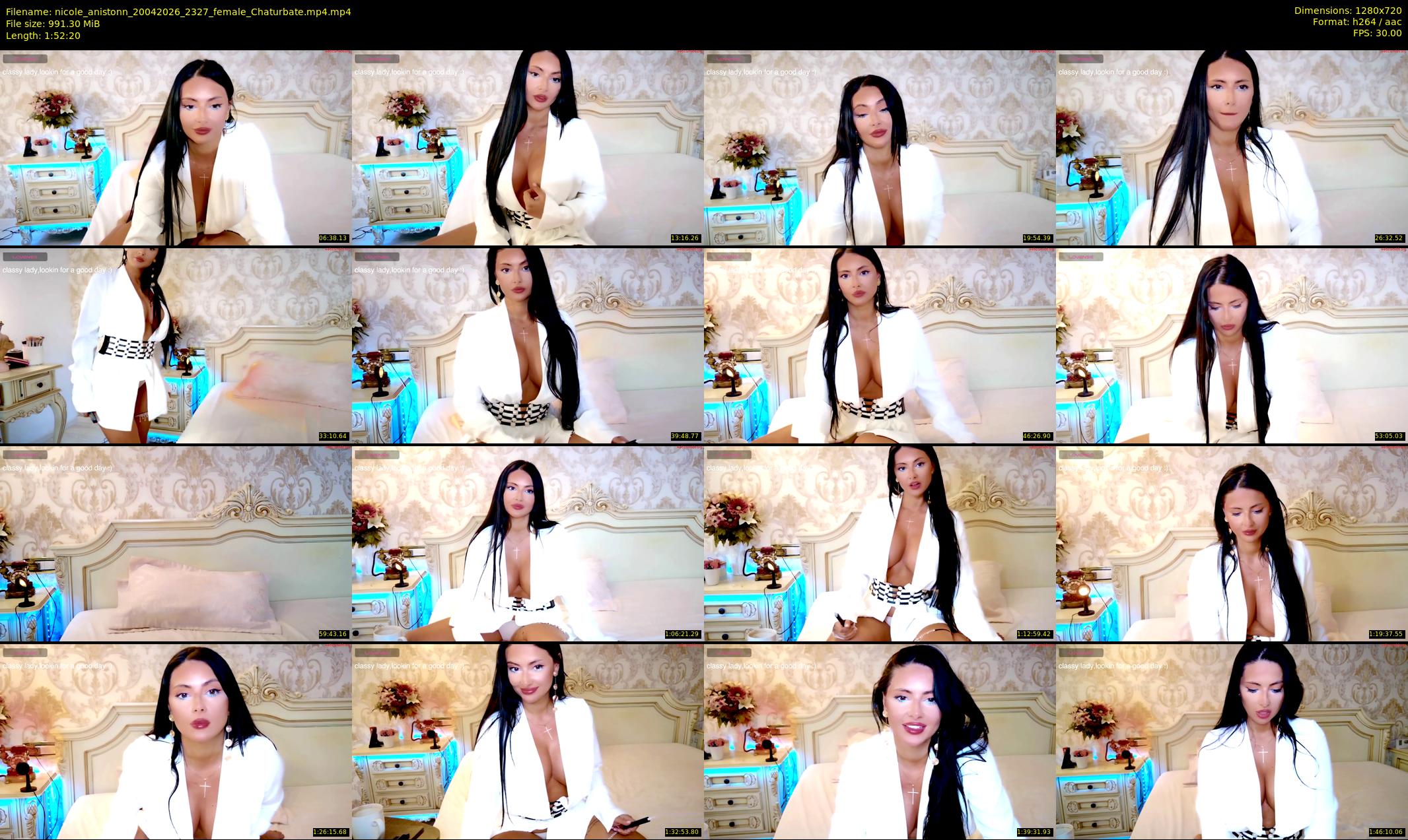 nicole_anistonn — 113 minute Chaturbate female cam show recording, 720p, Apr 20, 2026