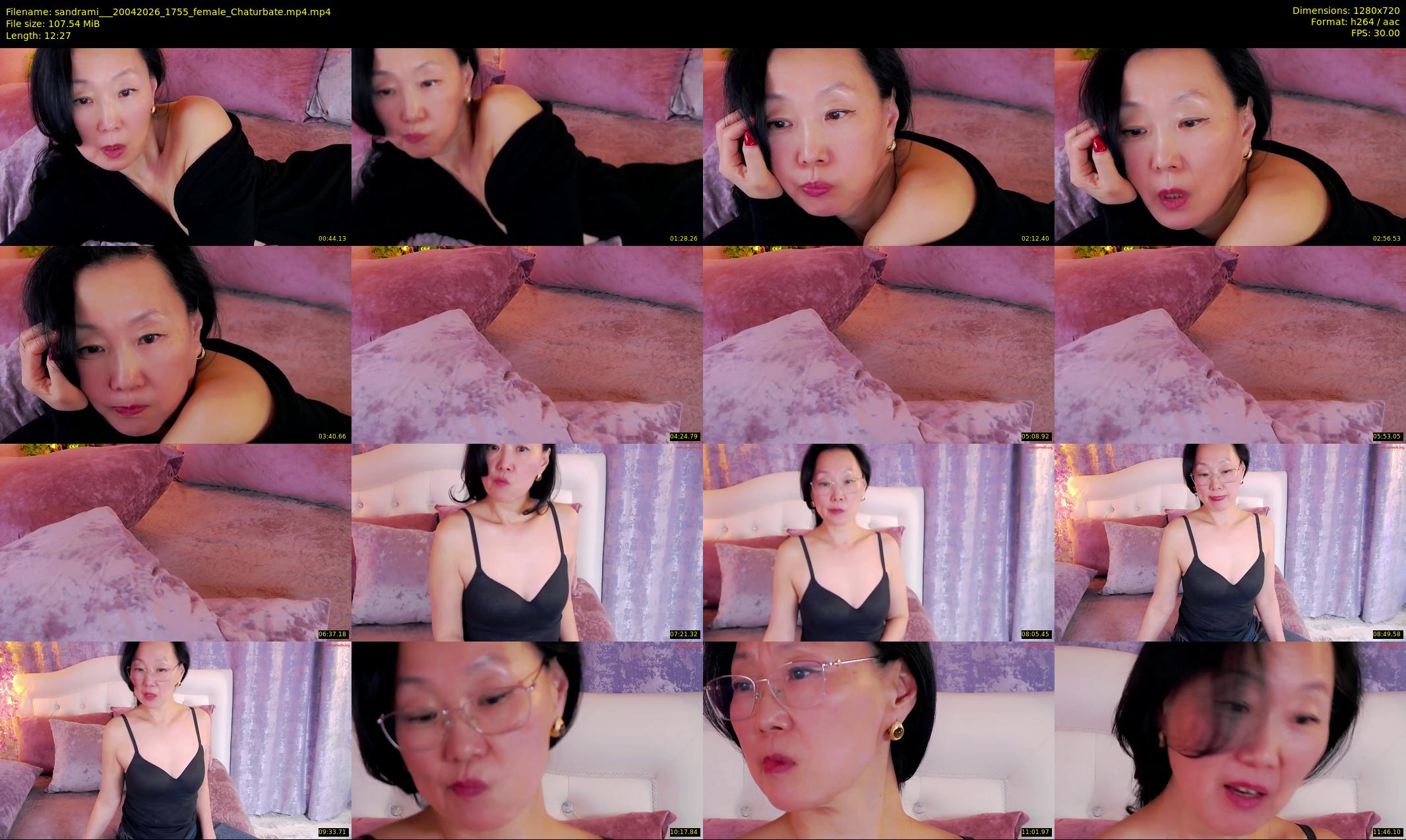 sandrami__ — 13 minute Chaturbate female cam show recording, 720p, Apr 20, 2026