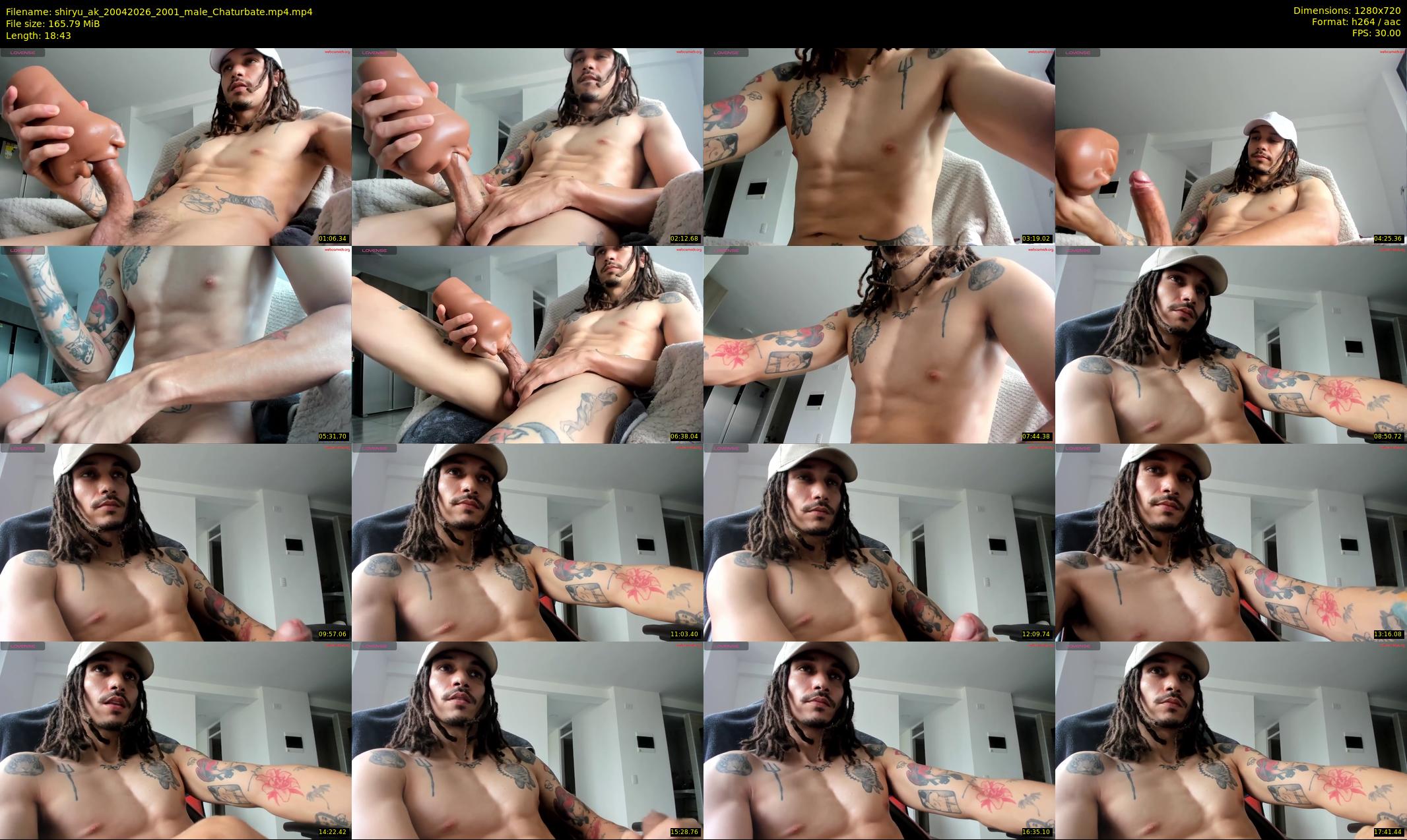 shiryu_ak — 19 minute Chaturbate male cam show recording, 720p, Apr 20, 2026