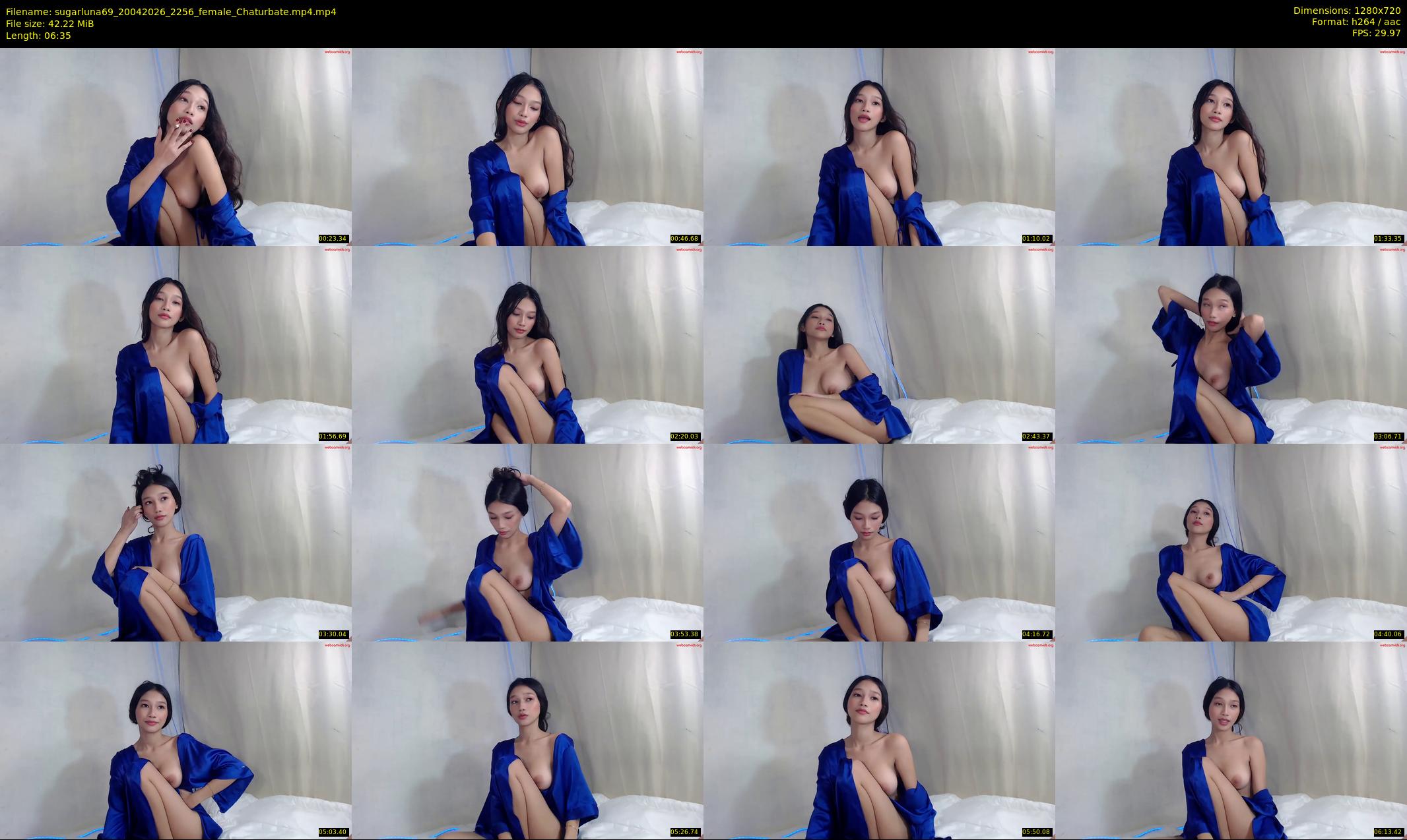 sugarluna69 — 7 minute Chaturbate female cam show recording, 720p, Apr 20, 2026