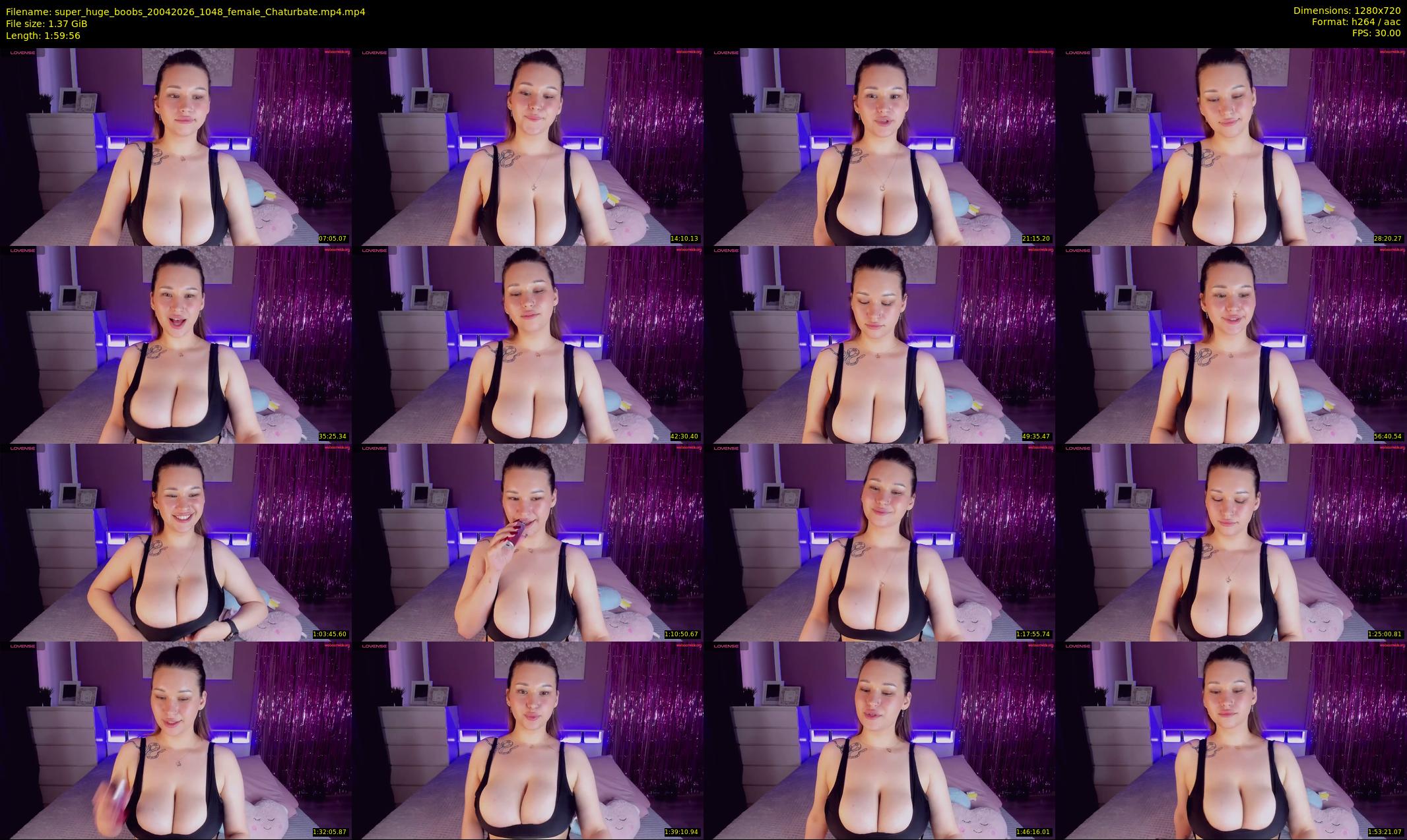 super_huge_boobs — 120 minute Chaturbate female cam show recording, 720p, Apr 20, 2026