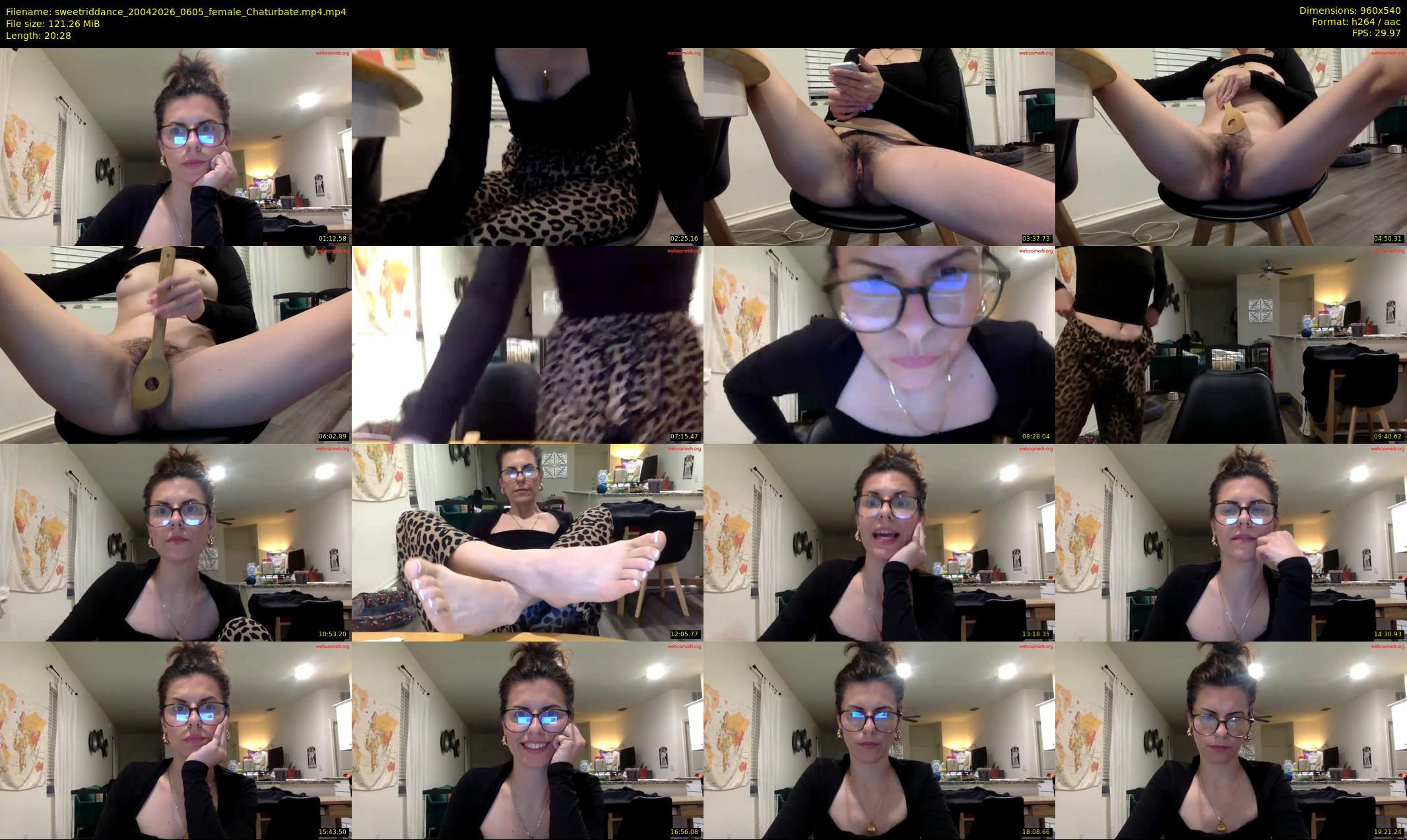 sweetriddance — 21 minute Chaturbate female cam show recording, 480p, Apr 20, 2026
