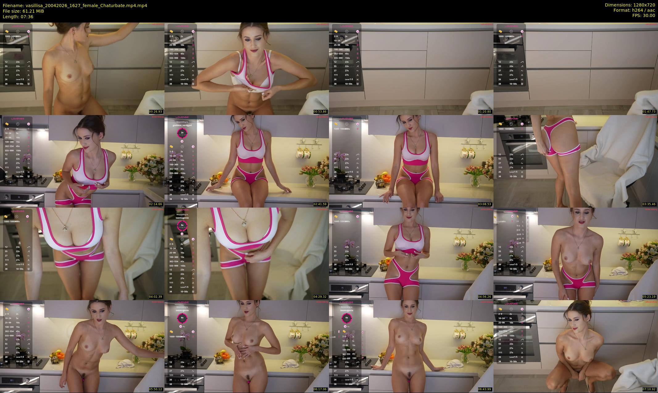 vasillisa — 8 minute Chaturbate female cam show recording, 720p, Apr 20, 2026