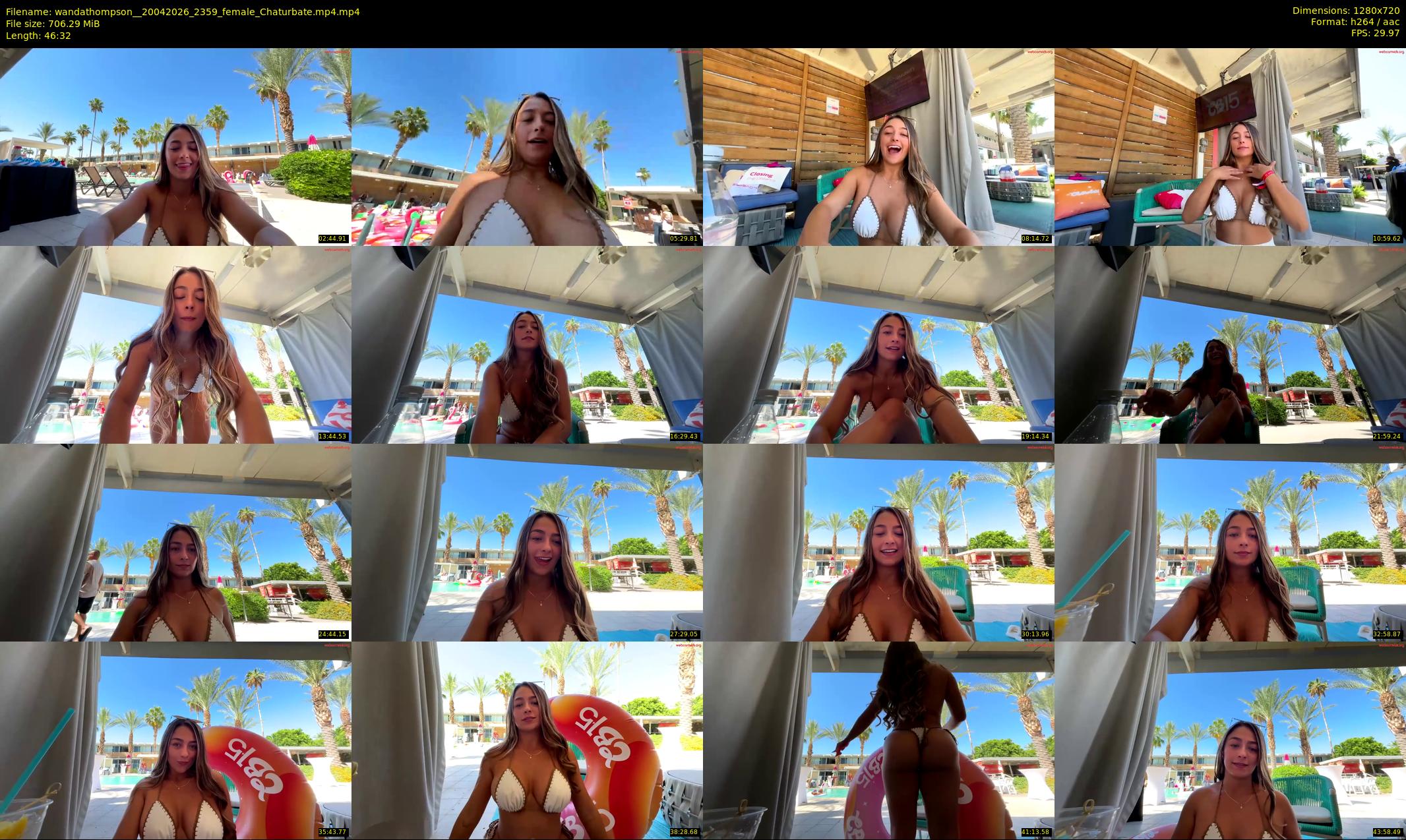 wandathompson_ — 47 minute Chaturbate female cam show recording, 720p, Apr 20, 2026