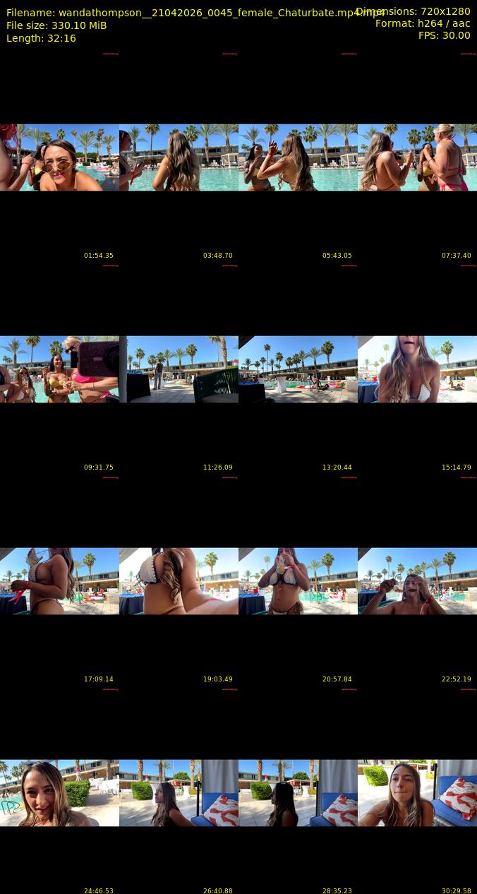wandathompson_ — 33 minute Chaturbate female cam show recording, 1080p, Apr 21, 2026