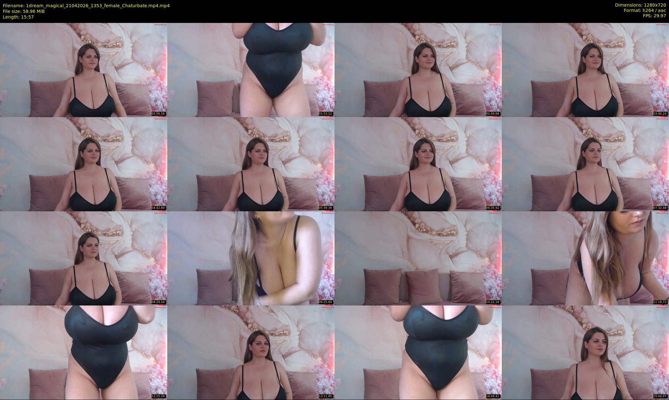1dream_magical — 16 minute Chaturbate female cam show recording, 720p, Apr 21, 2026