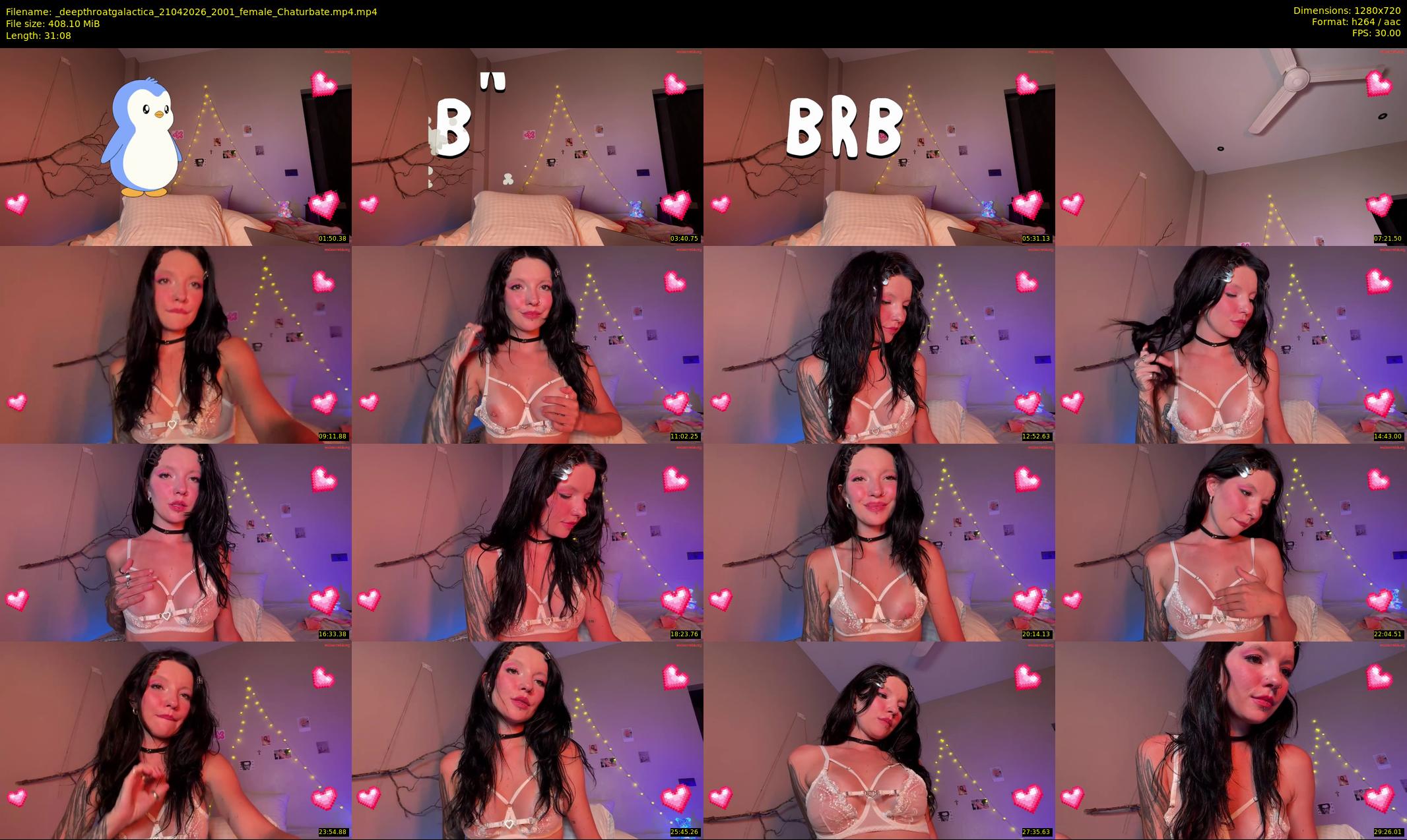 _deepthroatgalactica — 32 minute Chaturbate couple cam show recording, 720p, Apr 21, 2026