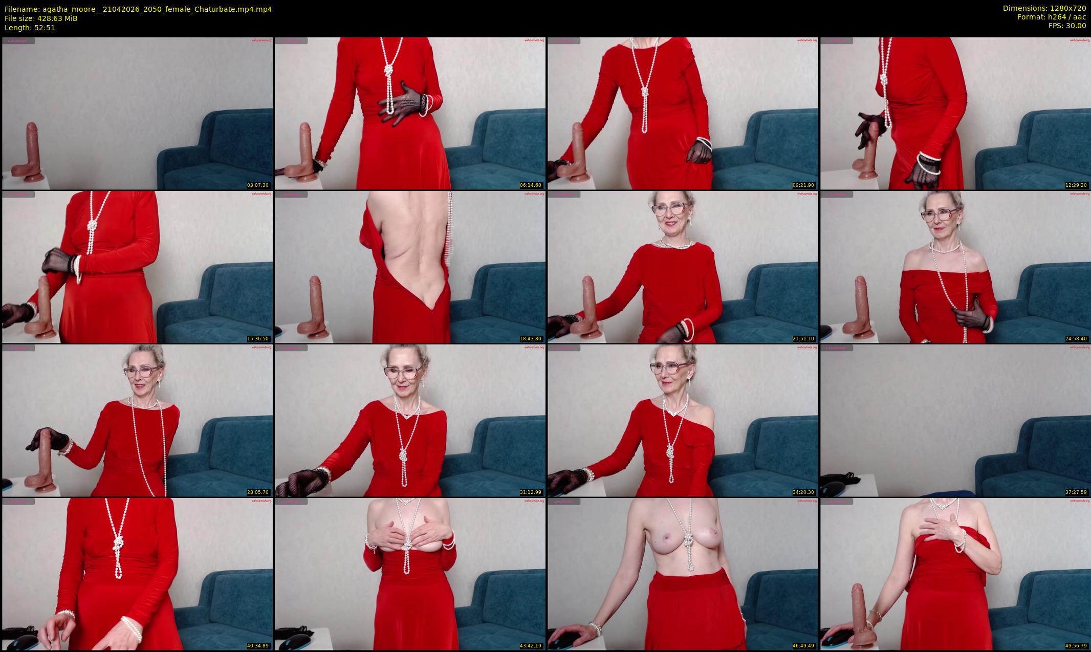 agatha_moore_ — 53 minute Chaturbate female cam show recording, 720p, Apr 21, 2026