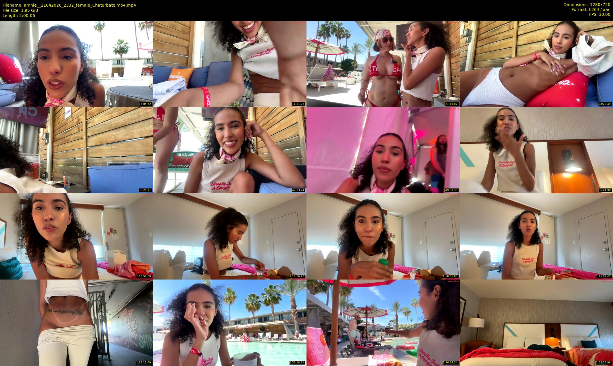 amnie_ — 121 minute Chaturbate female cam show recording, 720p, Apr 21, 2026