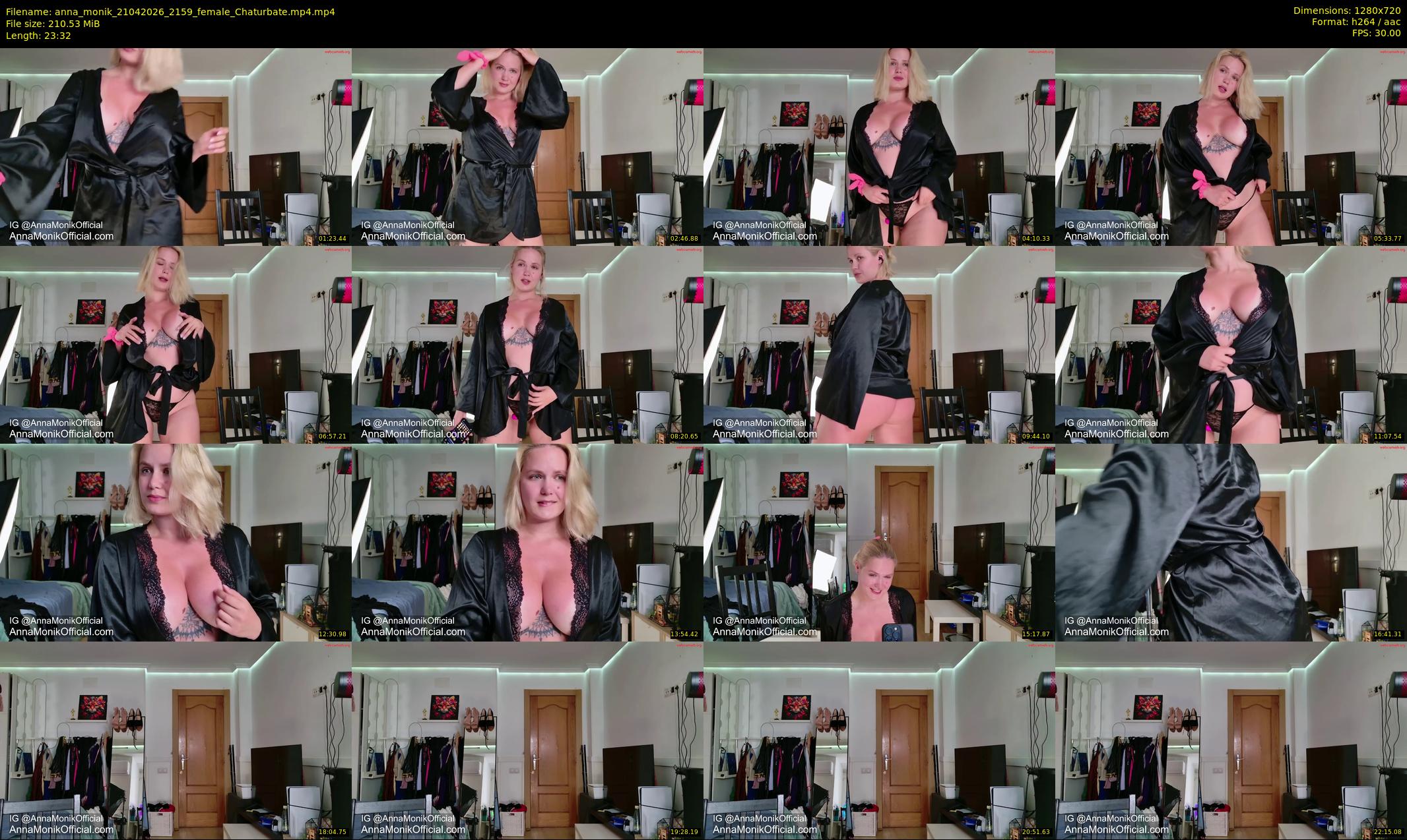anna_monik — 24 minute Chaturbate couple cam show recording, 720p, Apr 21, 2026