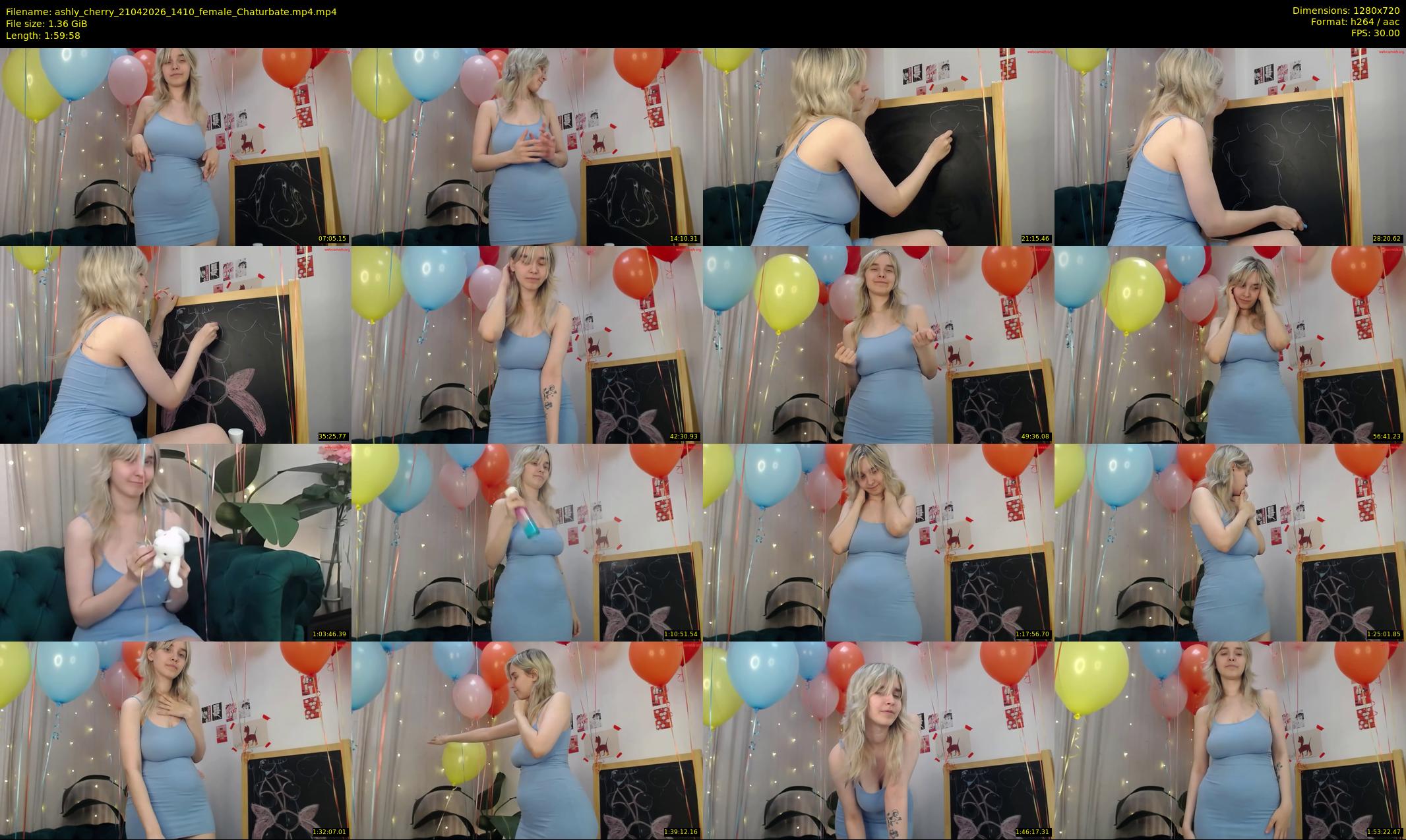 ashly_cherry — 120 minute Chaturbate female cam show recording, 720p, Apr 21, 2026