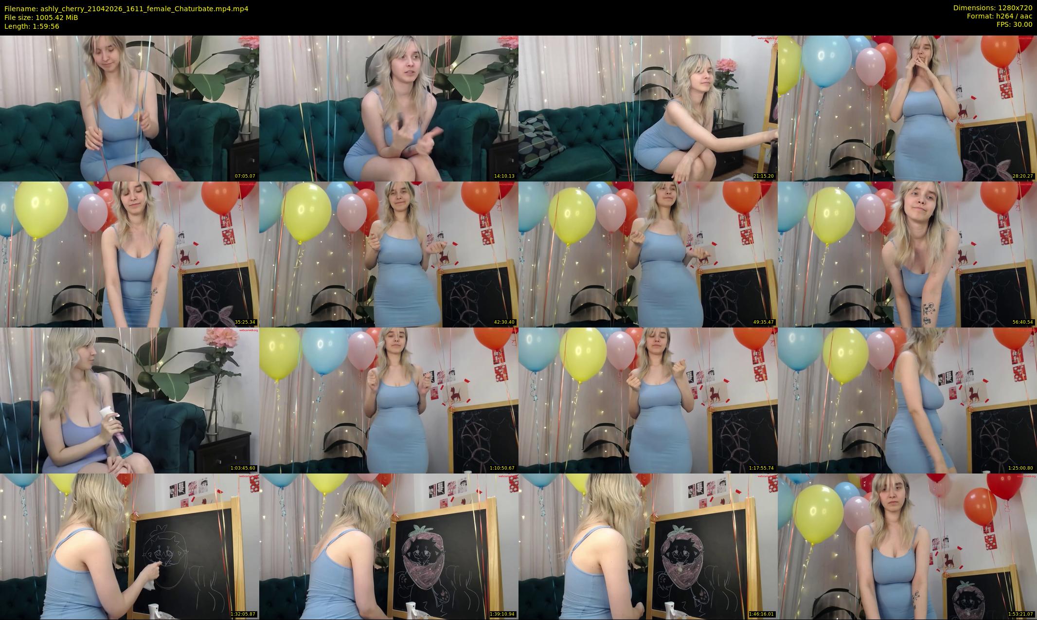 ashly_cherry — 120 minute Chaturbate female cam show recording, 720p, Apr 21, 2026