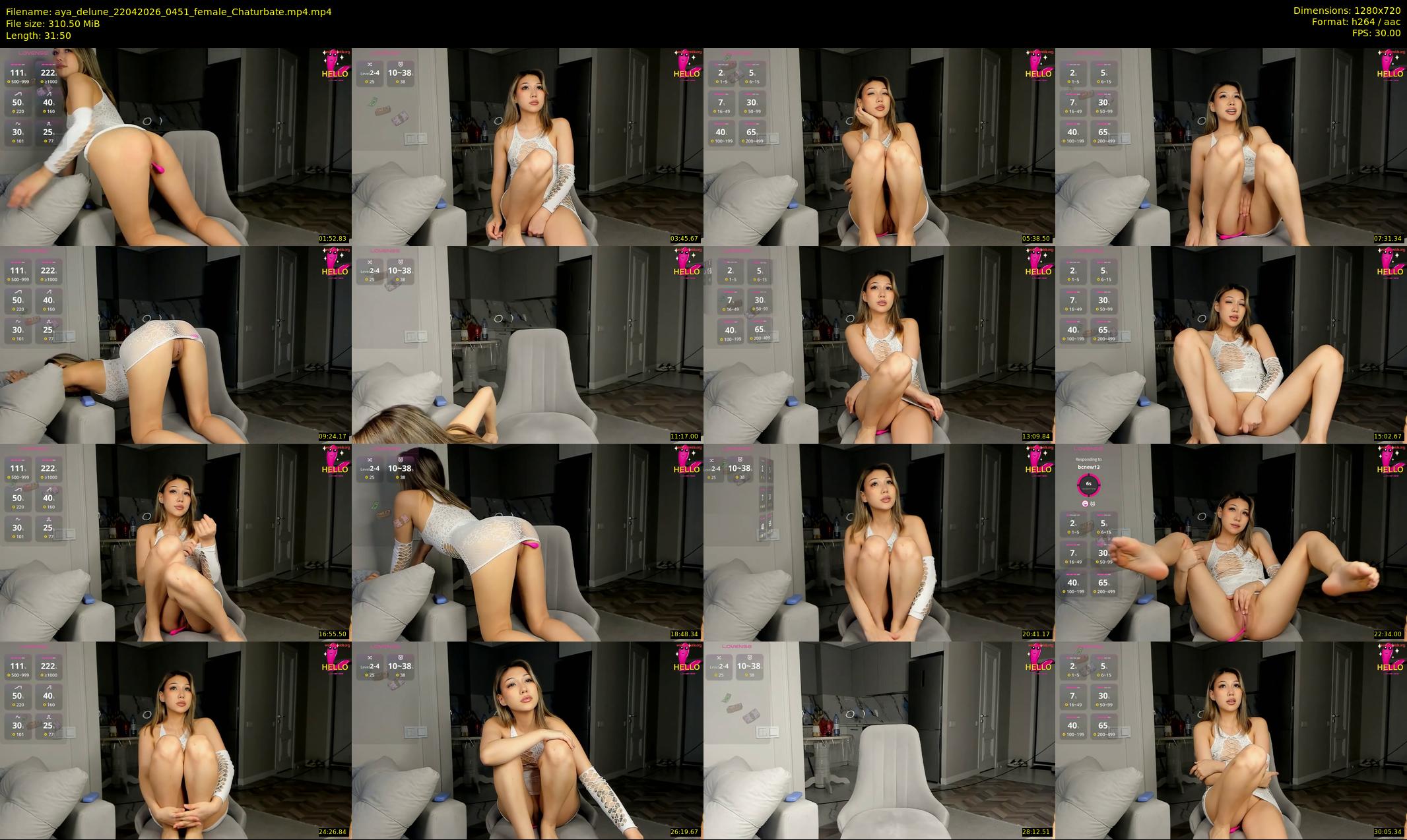 aya_delune — 32 minute Chaturbate female cam show recording, 720p, Apr 22, 2026