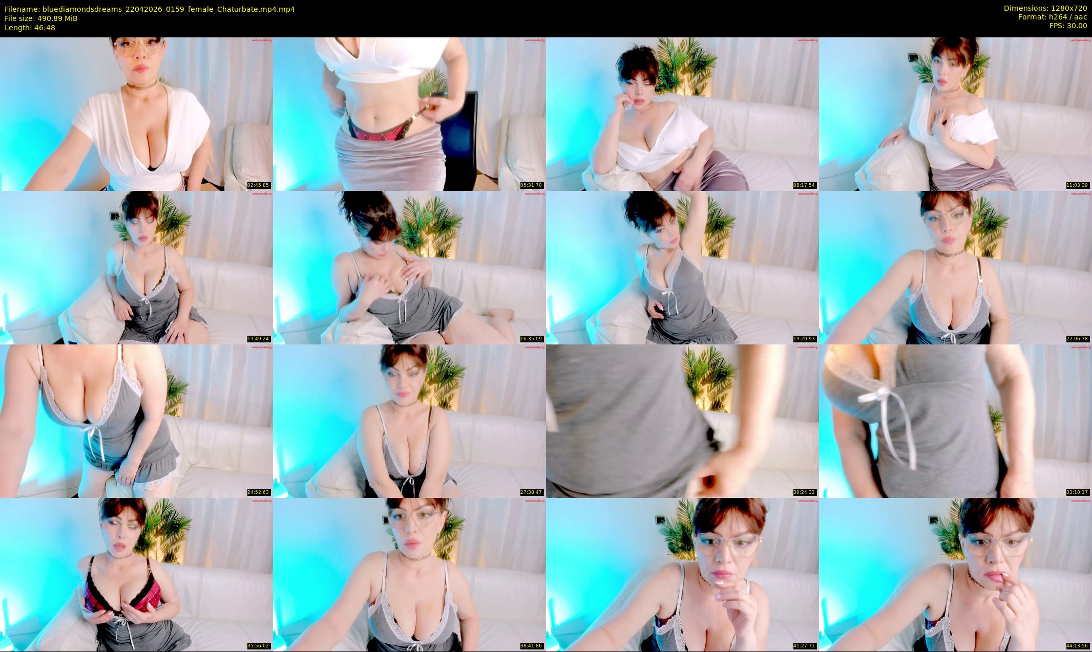 bluediamondsdreams — 47 minute Chaturbate couple cam show recording, 720p, Apr 22, 2026