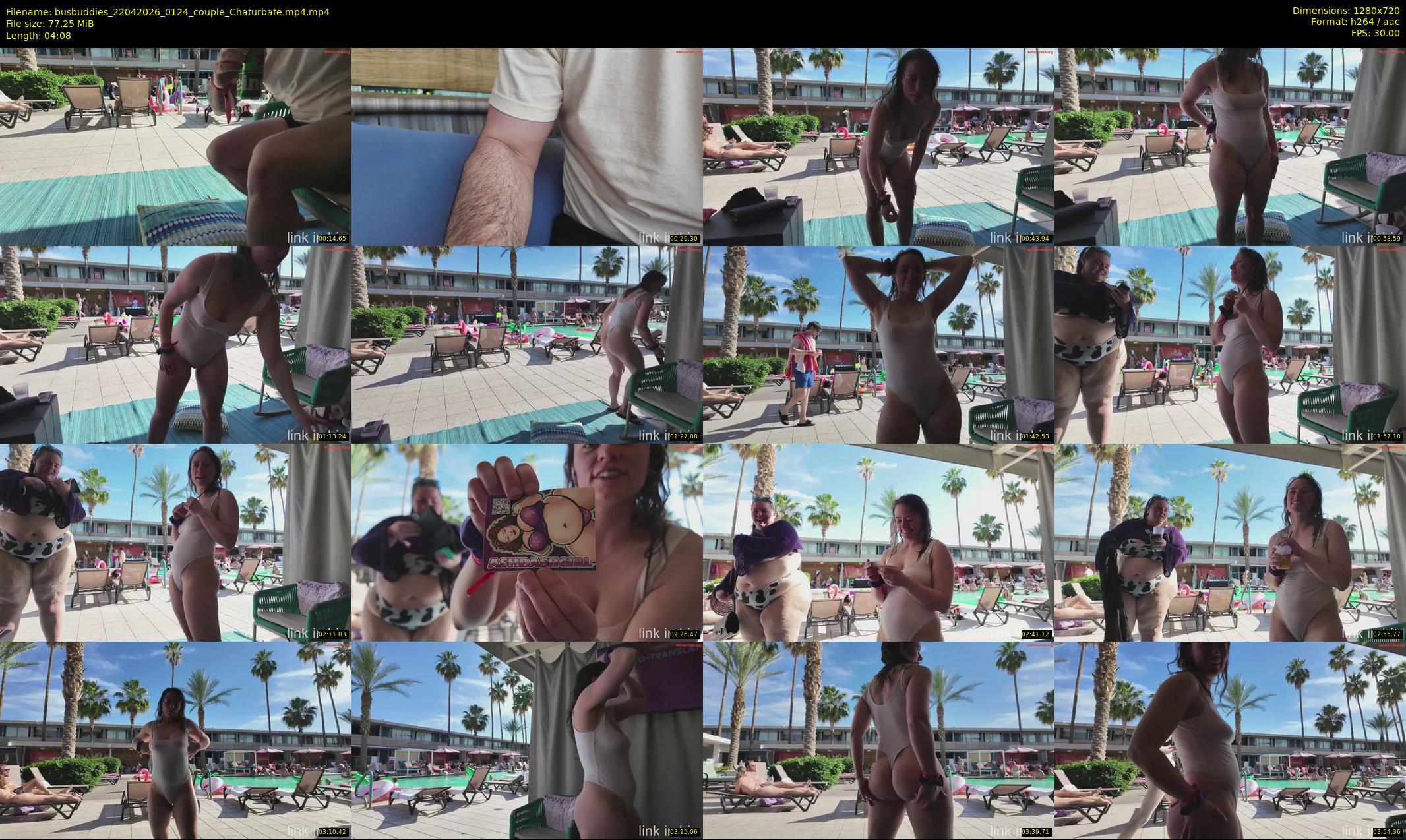 busbuddies — 5 minute Chaturbate couple cam show recording, 720p, Apr 22, 2026