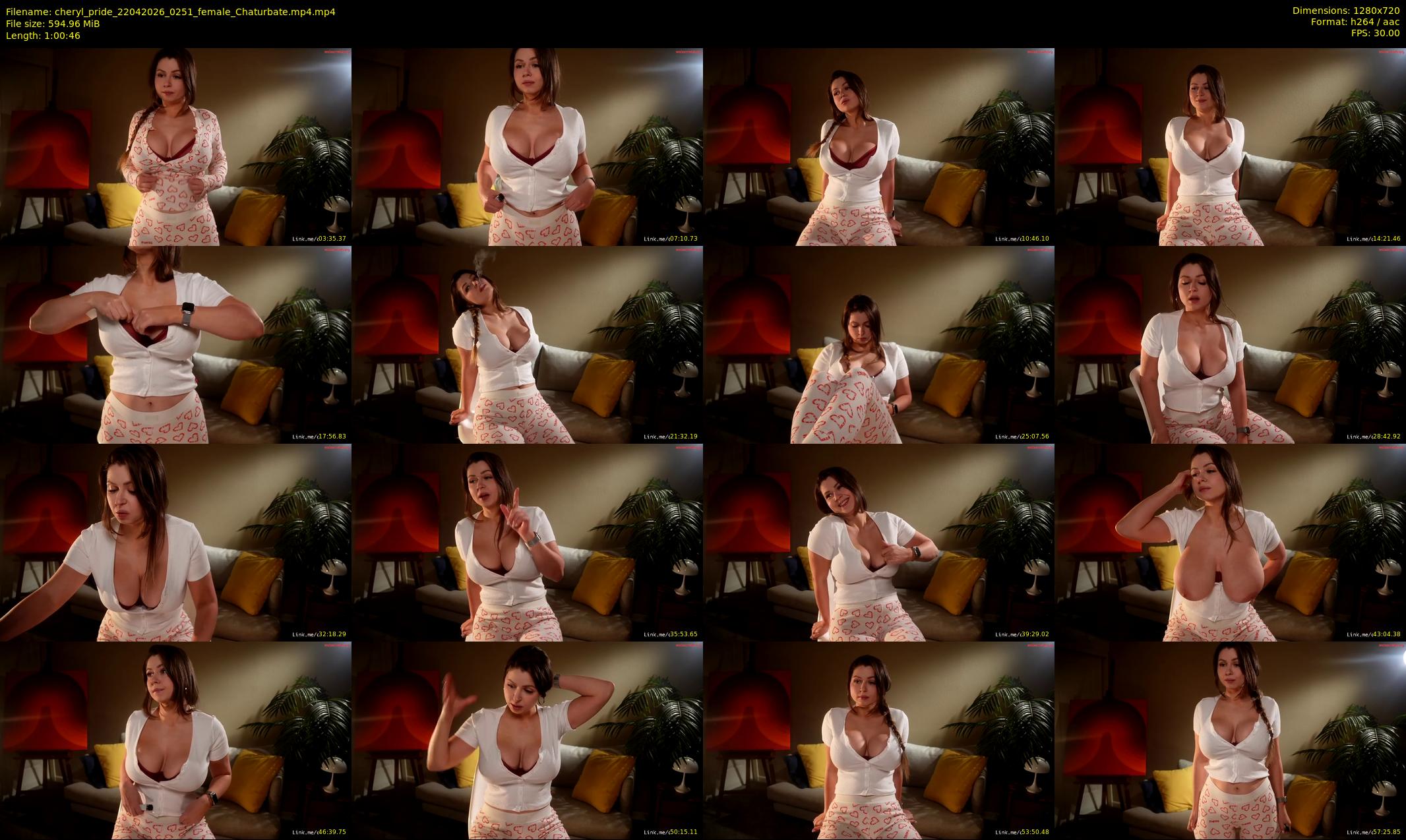 cheryl_pride — 61 minute Chaturbate female cam show recording, 720p, Apr 22, 2026