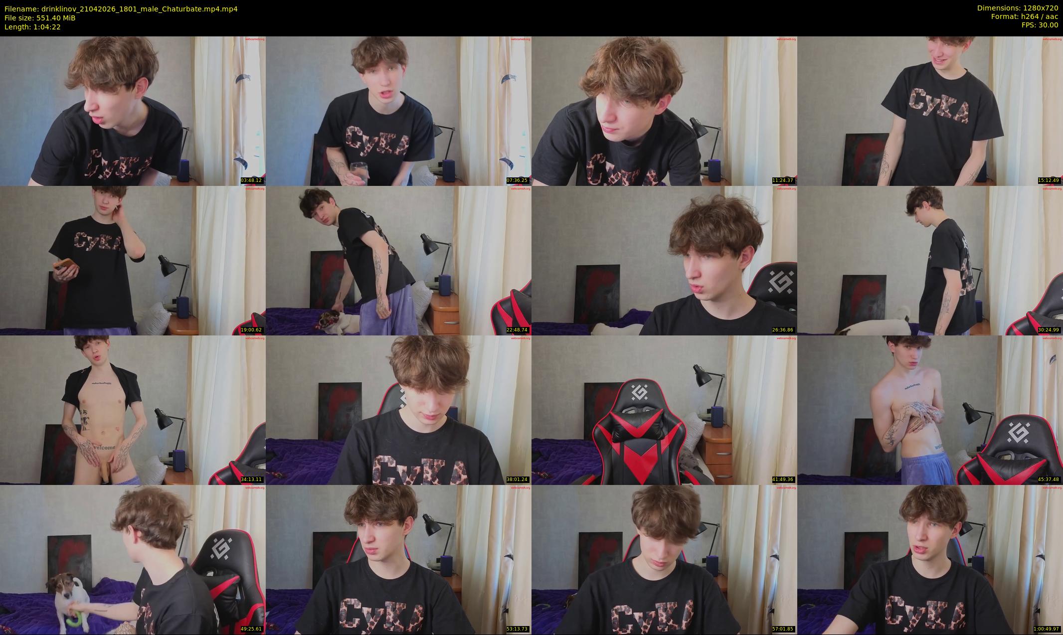 drinklinov — 65 minute Chaturbate male cam show recording, 720p, Apr 21, 2026