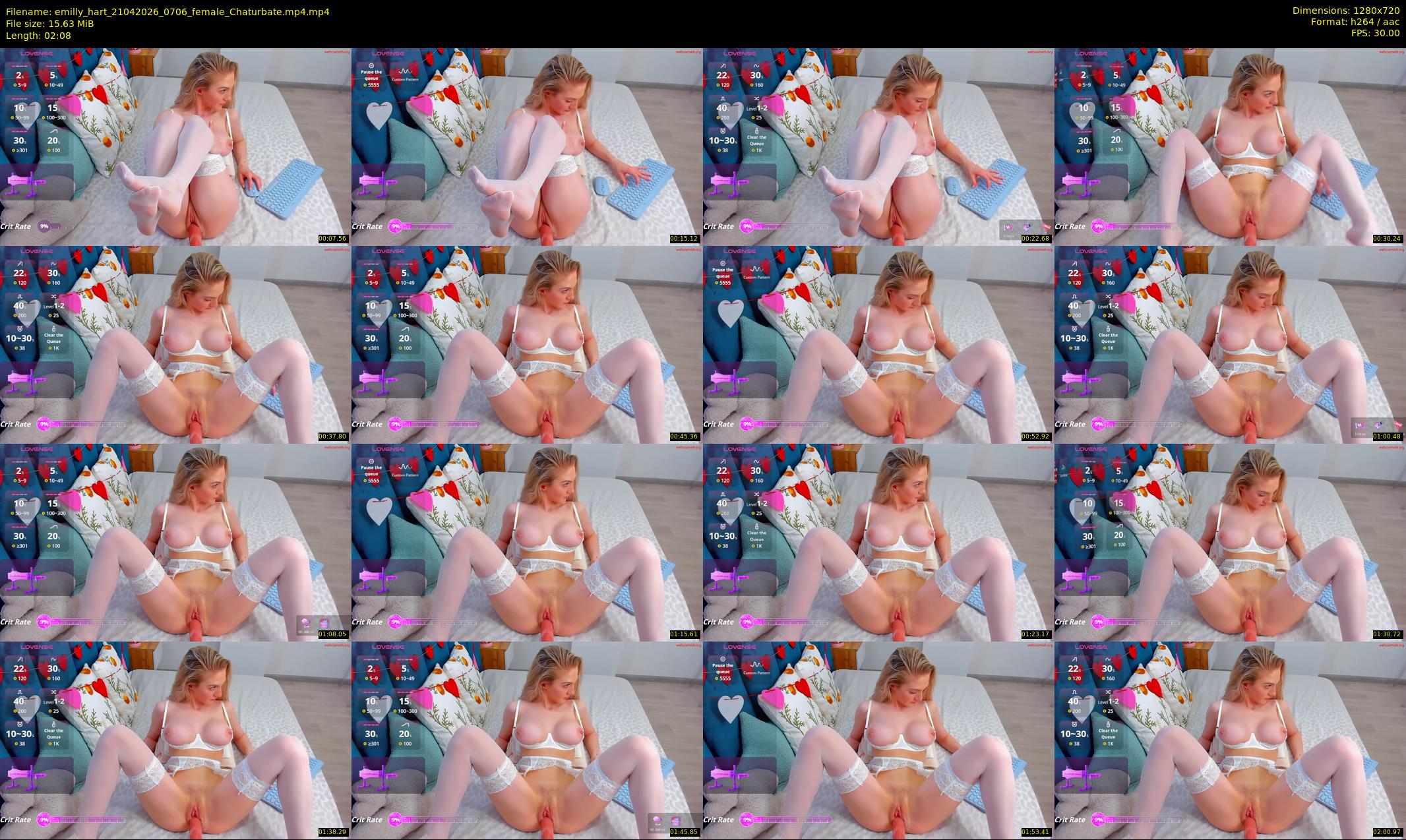 emilly_hart — 3 minute Chaturbate female cam show recording, 720p, Apr 21, 2026