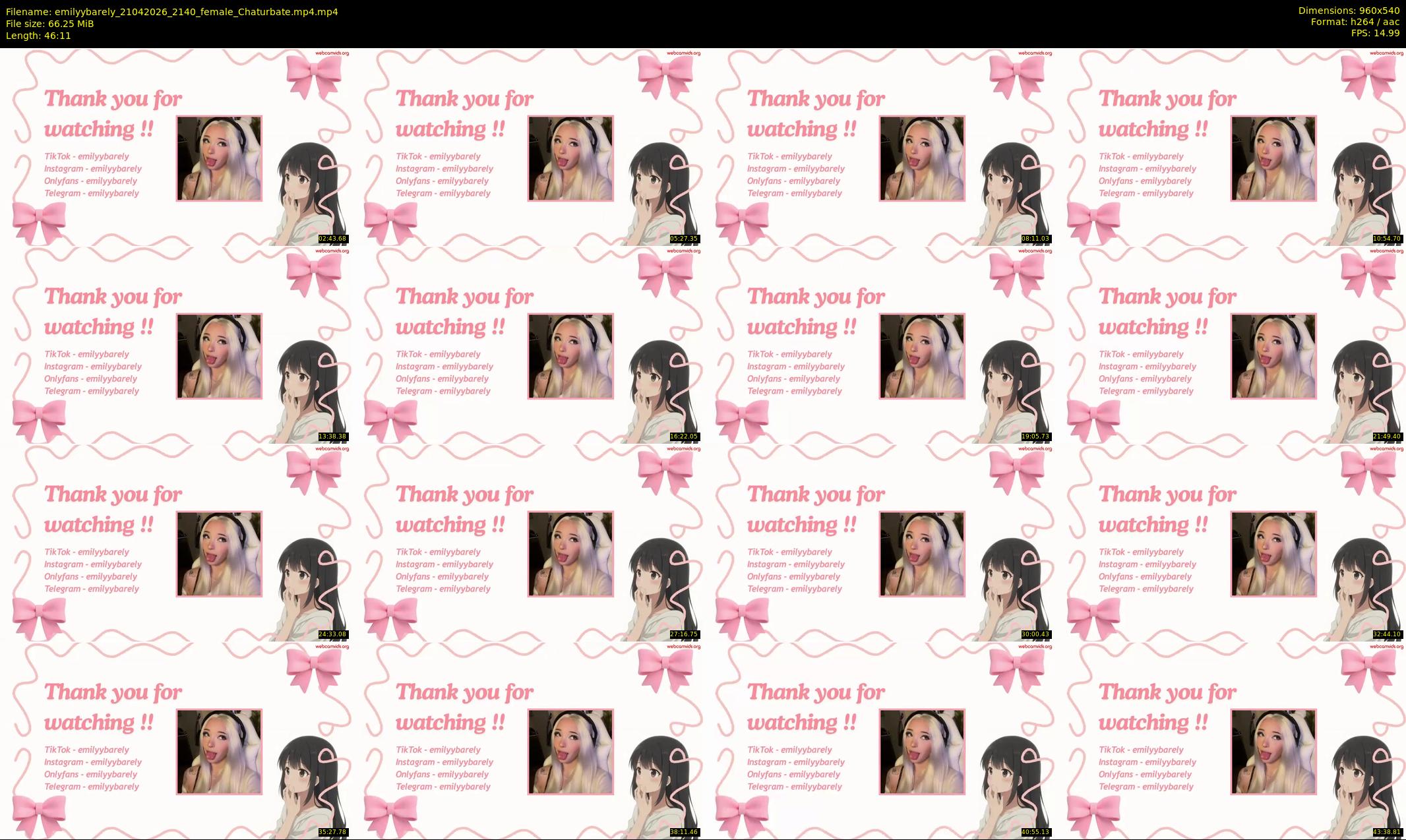 emilyybarely — 47 minute Chaturbate female cam show recording, 480p, Apr 21, 2026