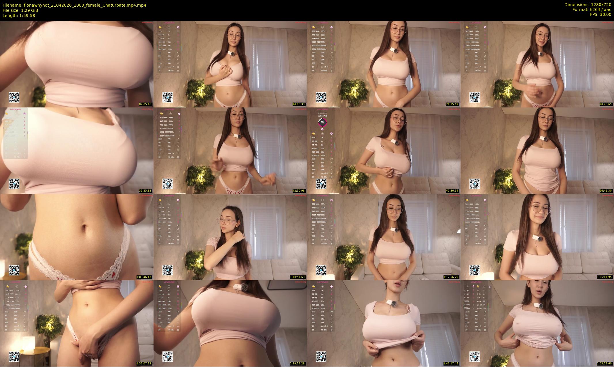 fionawhynot — 120 minute Chaturbate female cam show recording, 720p, Apr 21, 2026